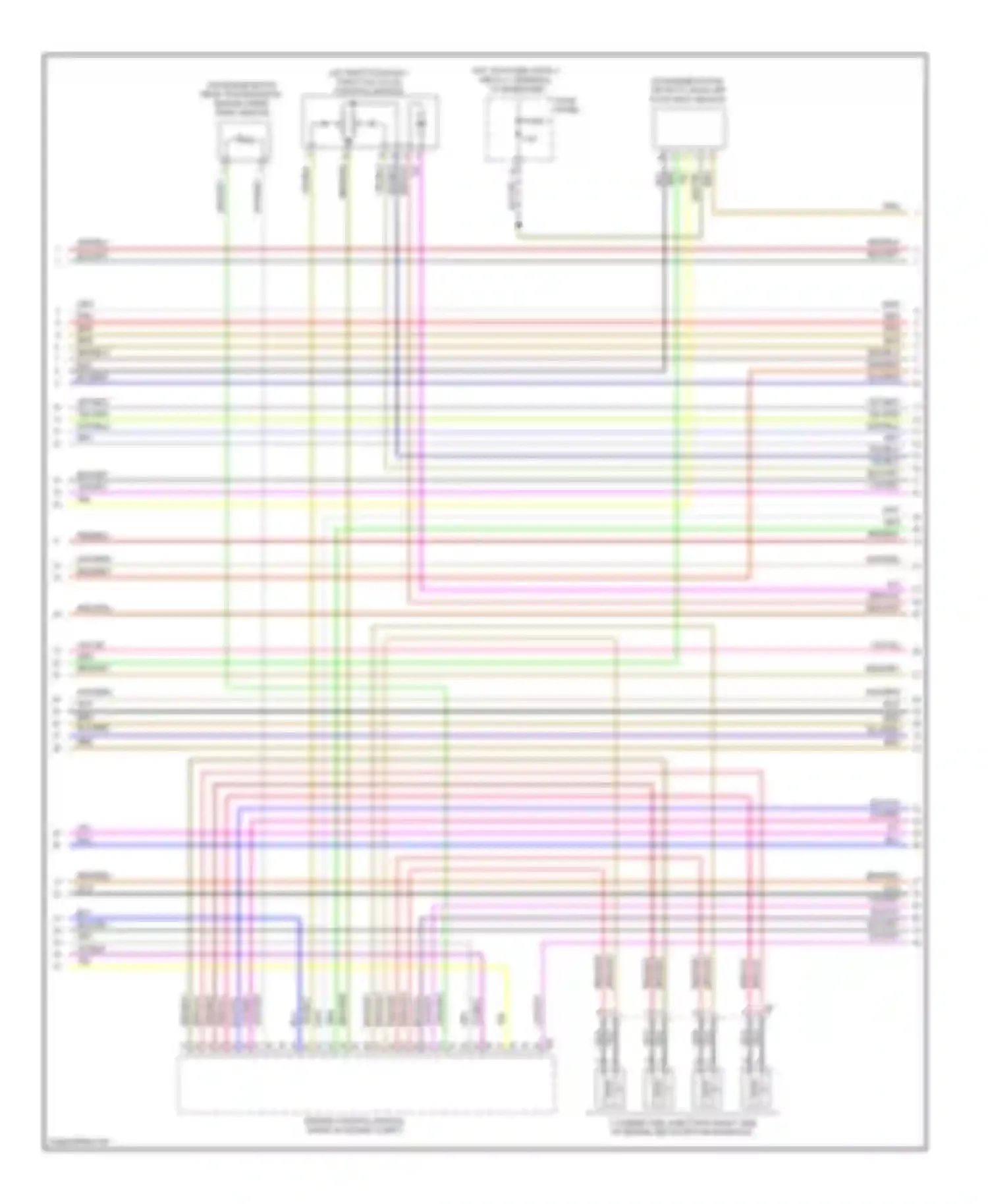 A3 Audi 8P facelift 2 (2008-2013): Wiring diagram engine performance 2.0l turbo, cbfa (5 of 6)