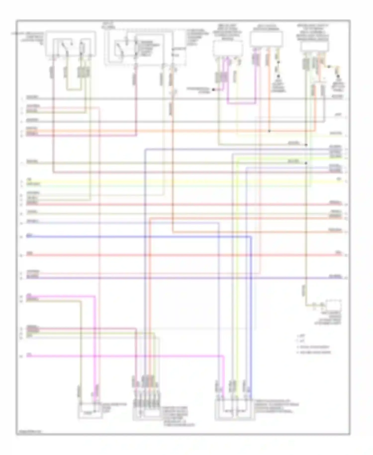 A3 Audi 8P facelift 2 (2008-2013): Wiring diagram engine performance 2.0l turbo, ccta (2 of 6)