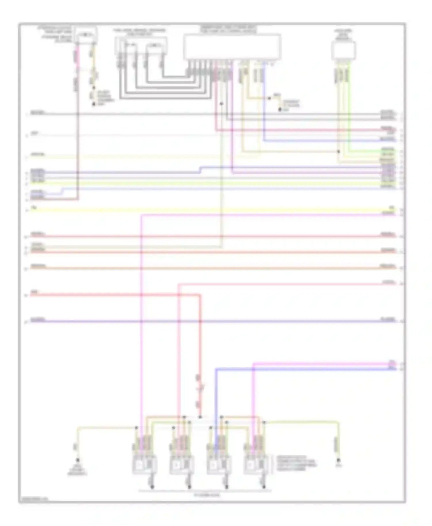 A3 Audi 8P facelift 2 (2008-2013): Wiring diagram engine performance 2.0l turbo, ccta (3 of 6)