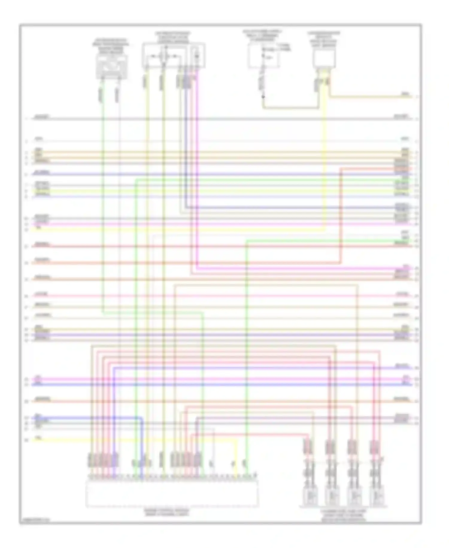 A3 Audi 8P facelift 2 (2008-2013): Wiring diagram engine performance 2.0l turbo, ccta (5 of 6)
