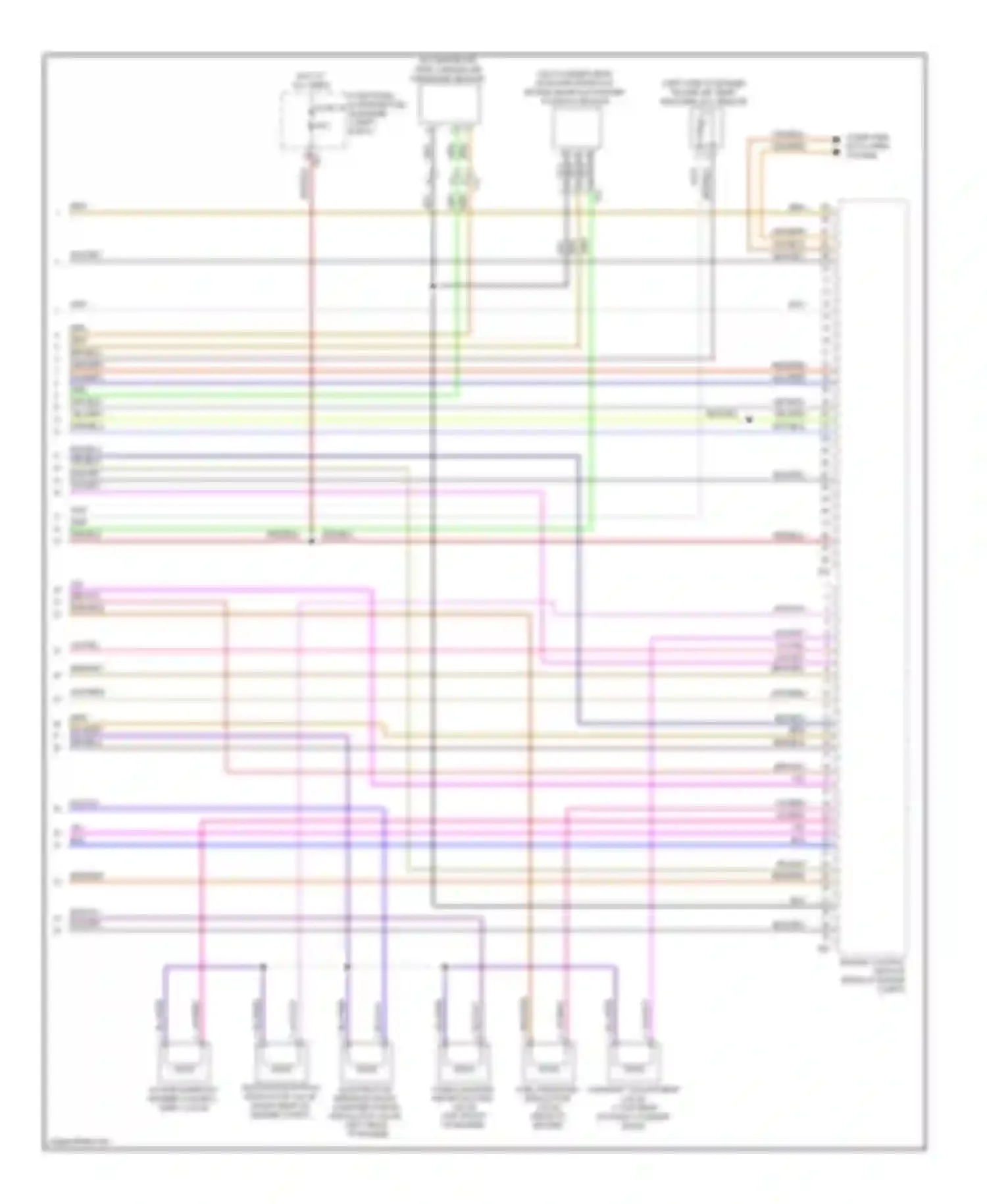 A3 Audi 8P facelift 2 (2008-2013): Wiring diagram engine performance 2.0l turbo, ccta (6 of 6)