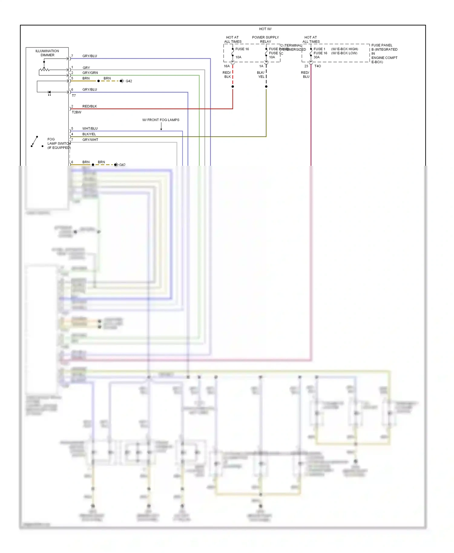 Wiring diagram ashtray illumination for Audi A3 8P facelift 2 (2008-2013) (1 of 1)