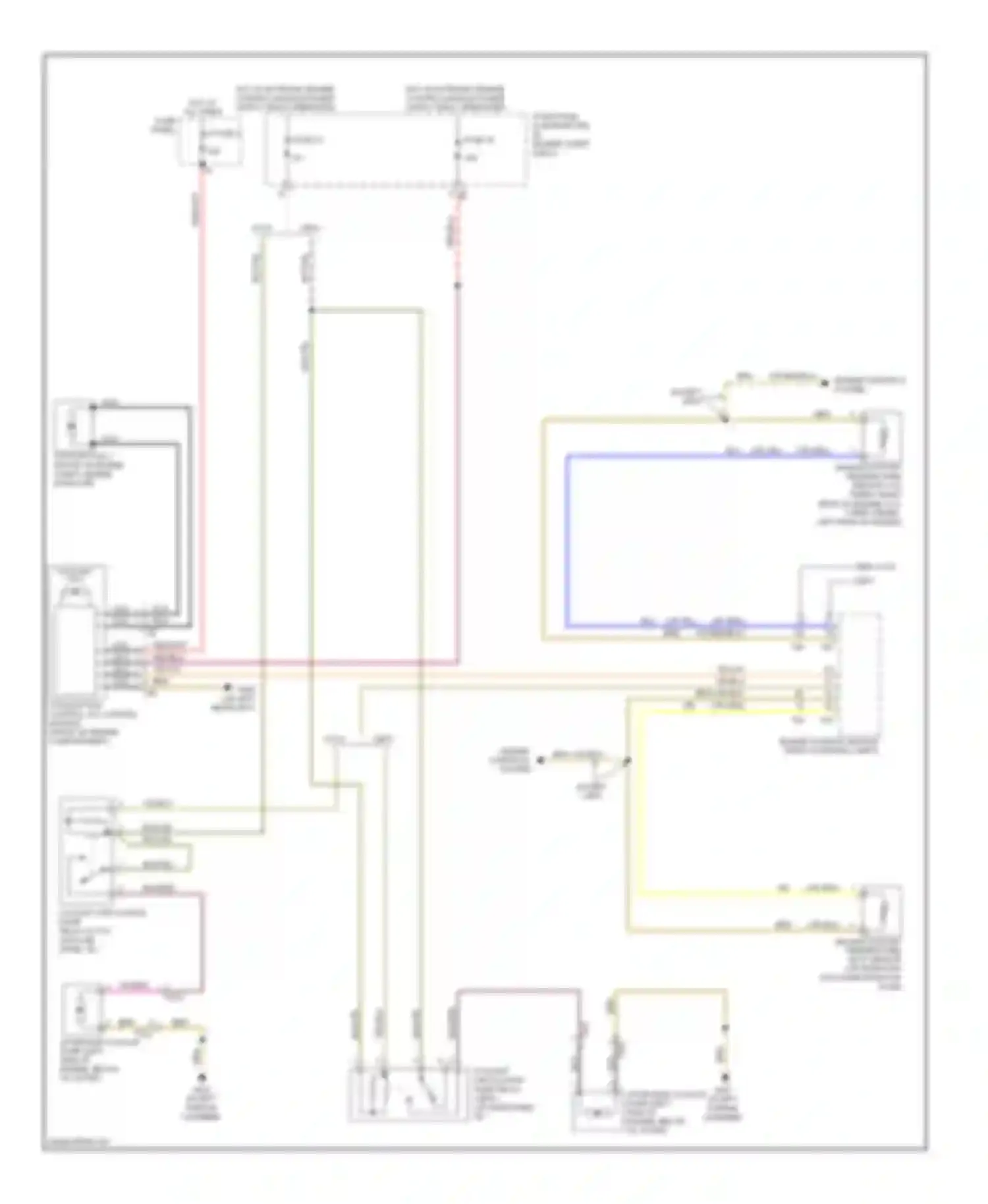 Wiring diagram blk/red for Audi A3 8P facelift 2 (2008-2013) (2 of 15)