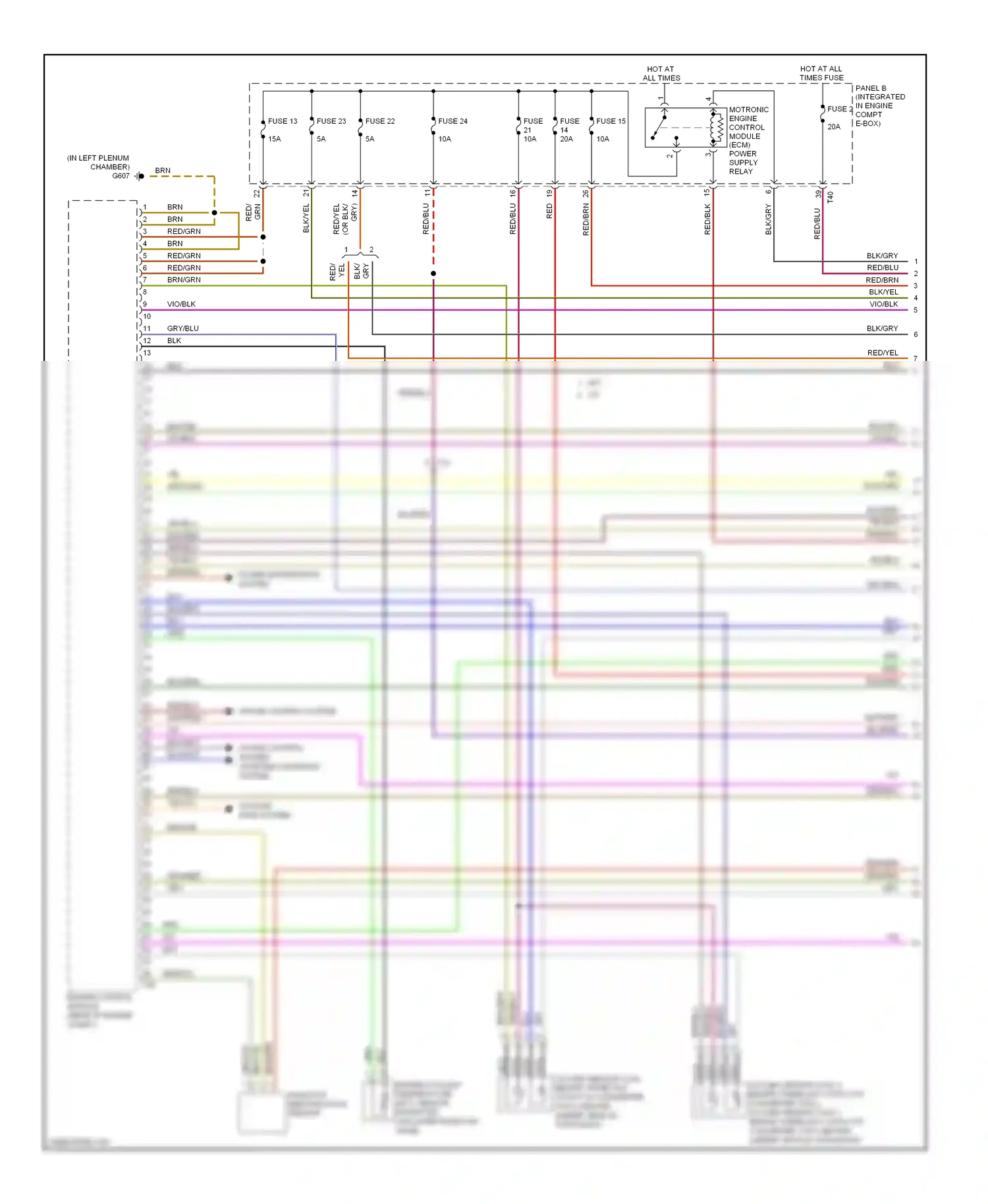 Wiring diagram brn for Audi A3 8P facelift 2 (2008-2013) (18 of 108)