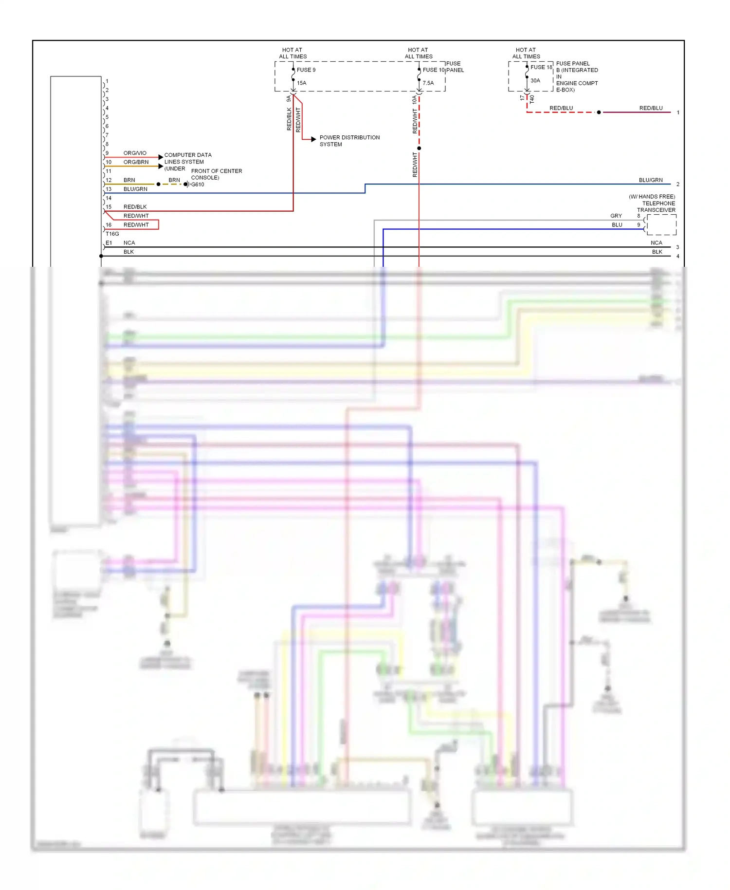 Wiring diagram brn for Audi A3 8P facelift 2 (2008-2013) (81 of 108)