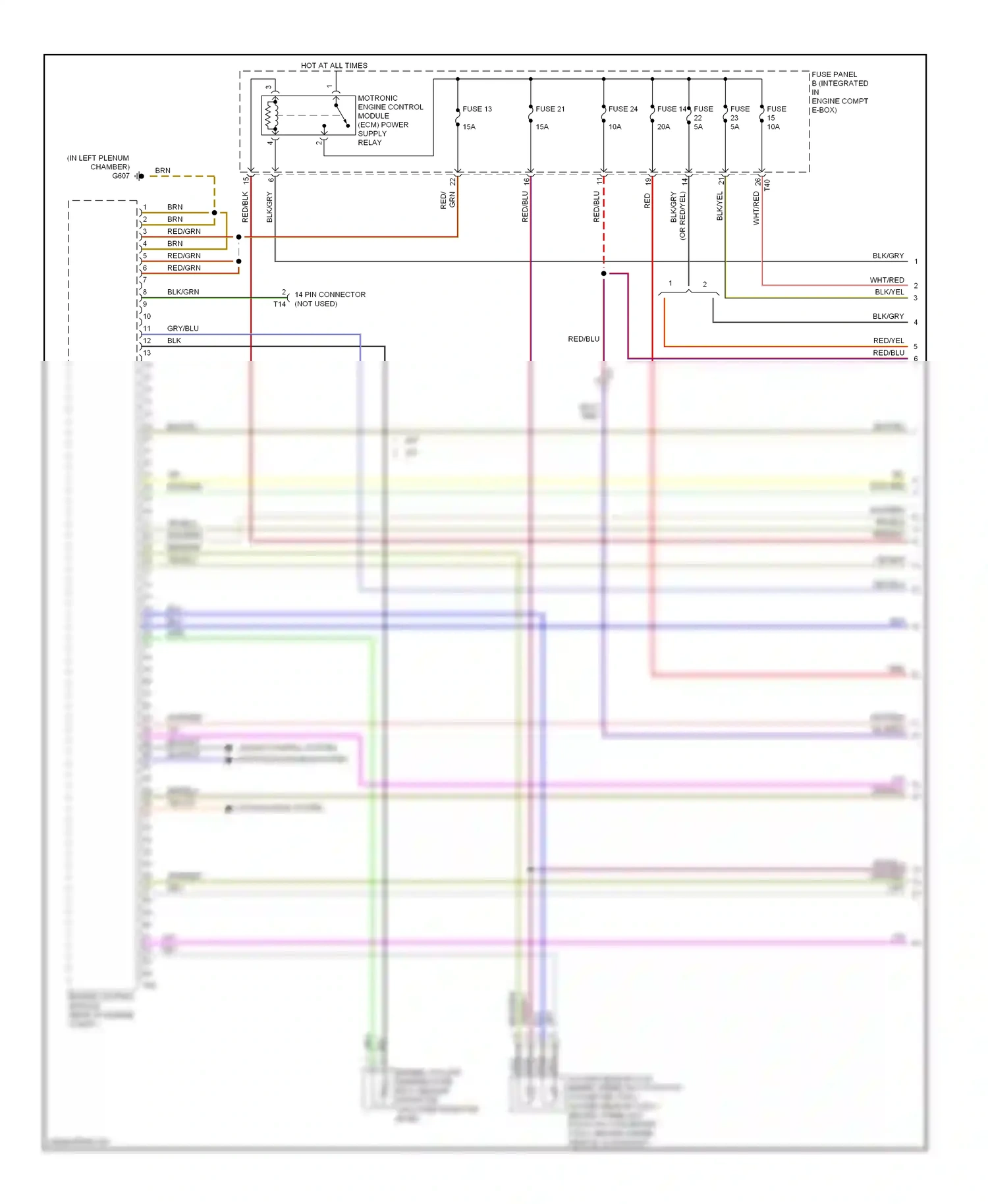 Wiring diagram brn/grn for Audi A3 8P facelift 2 (2008-2013) (5 of 16)