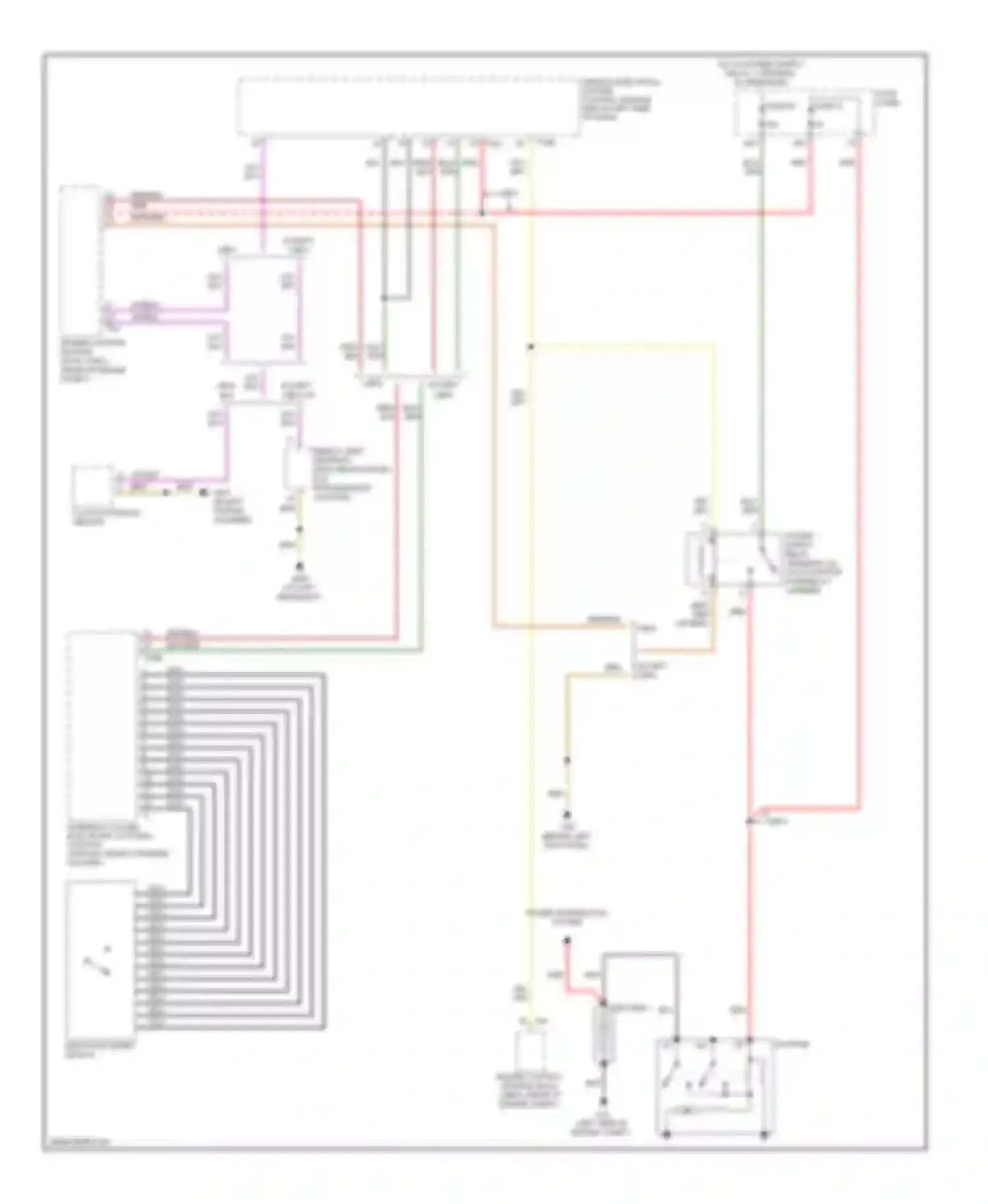 Wiring diagram cbfa m/t for Audi A3 8P facelift 2 (2008-2013)