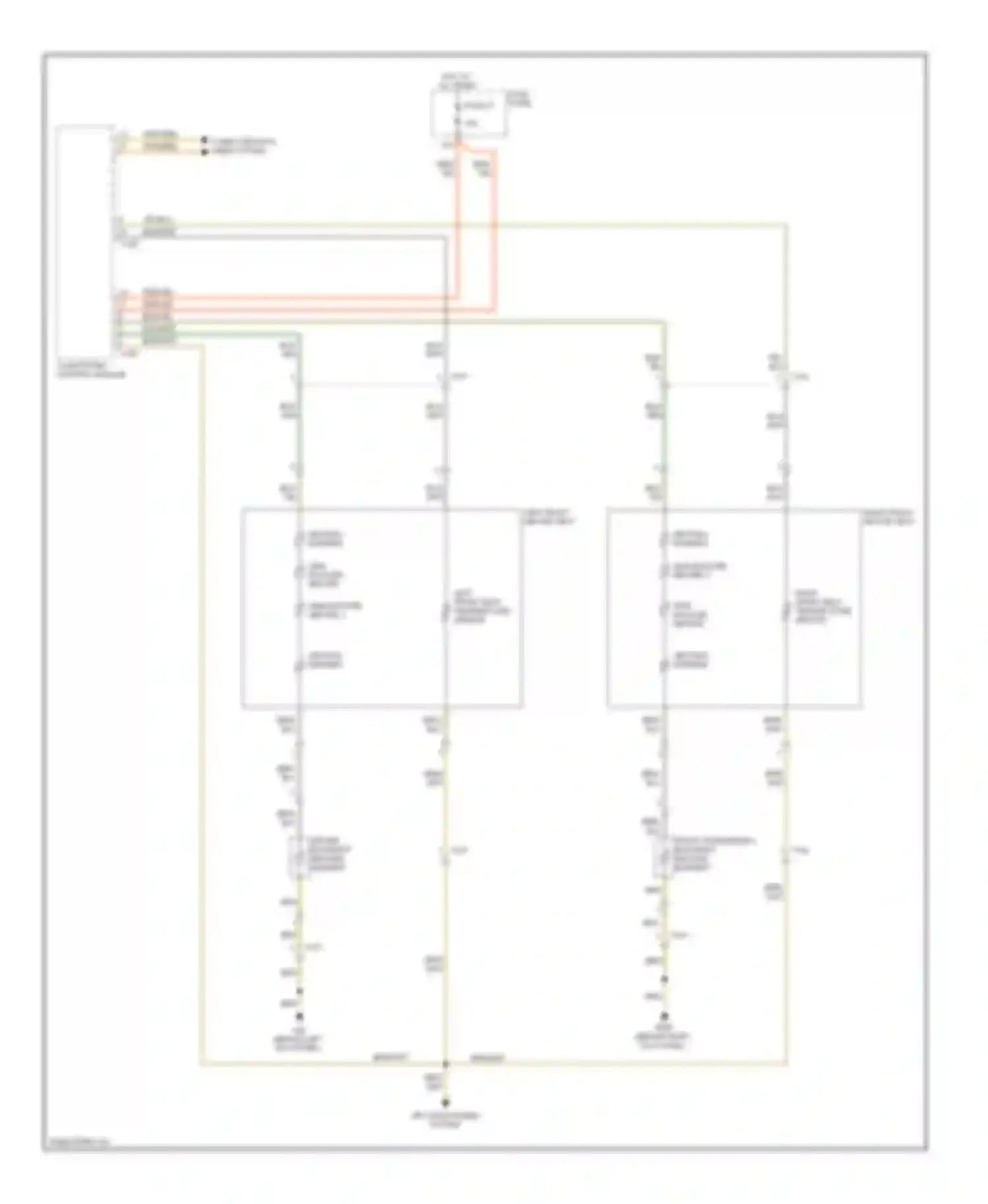 Wiring diagram climatronic control module for Audi A3 8P facelift 2 (2008-2013) (5 of 5)