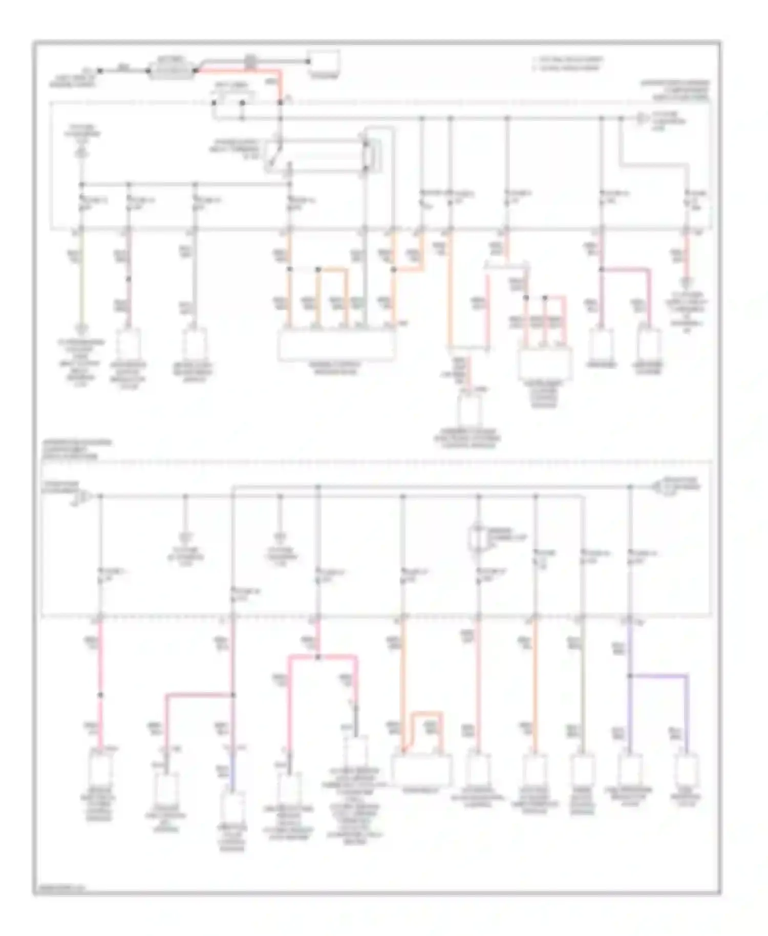 Wiring diagram fuse 18 for Audi A3 8P facelift 2 (2008-2013) (1 of 14)