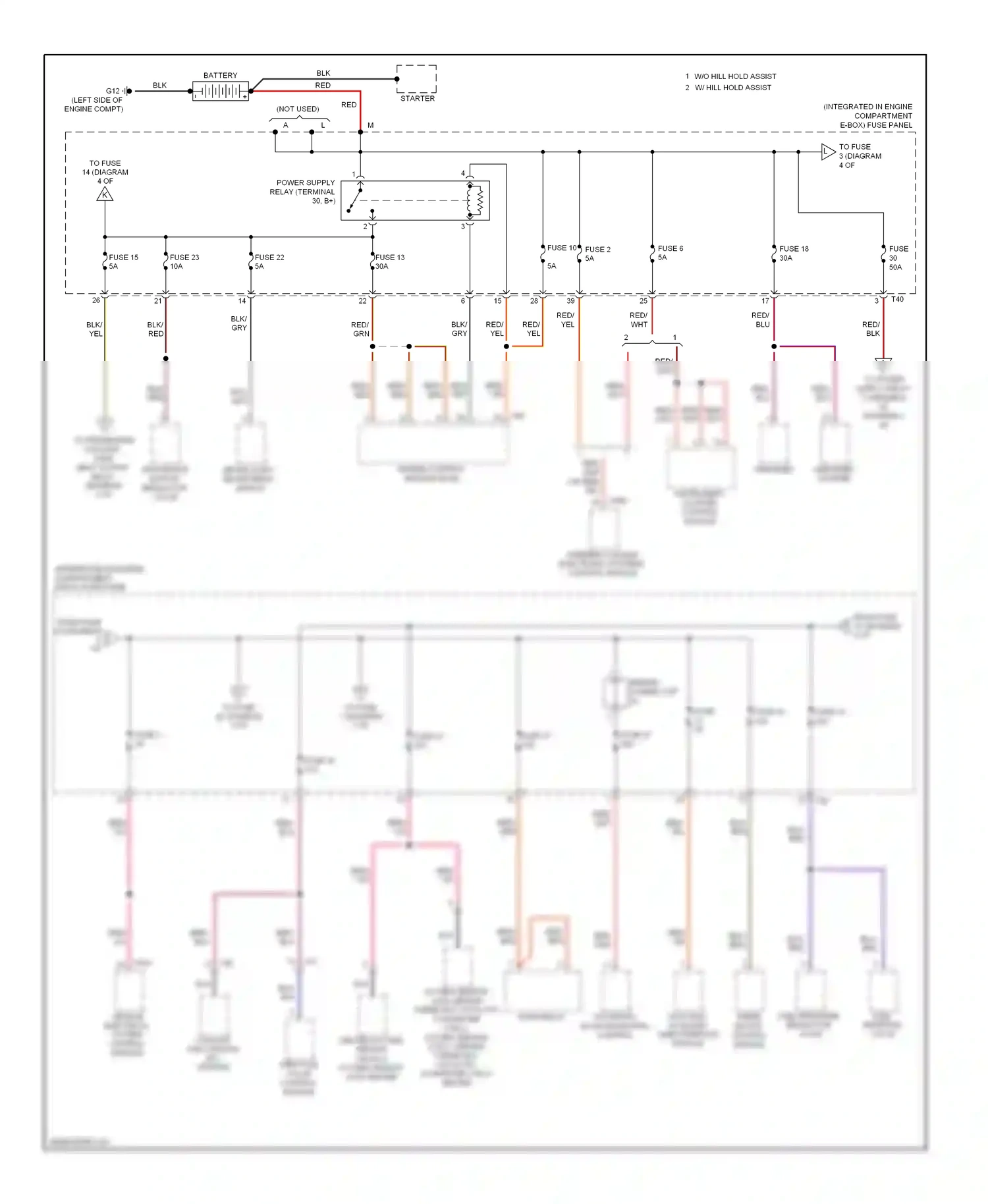 Wiring diagram fuse 21 for Audi A3 8P facelift 2 (2008-2013) (1 of 3)
