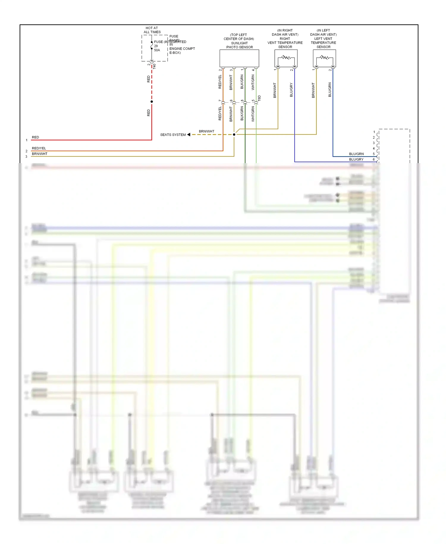 Wiring diagram grn/red for Audi A3 8P facelift 2 (2008-2013) (3 of 17)