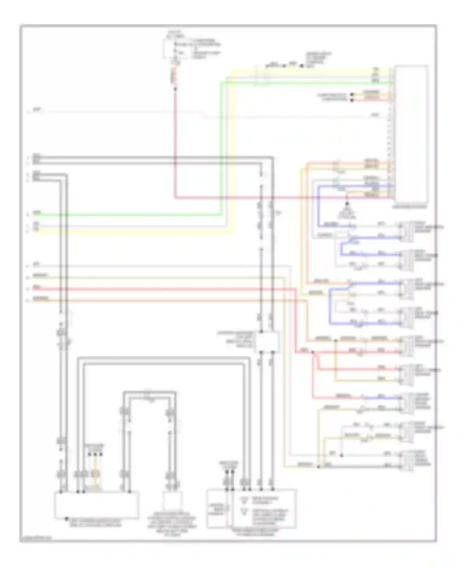 Wiring diagram heated rear window for Audi A3 8P facelift 2 (2008-2013) (3 of 7)