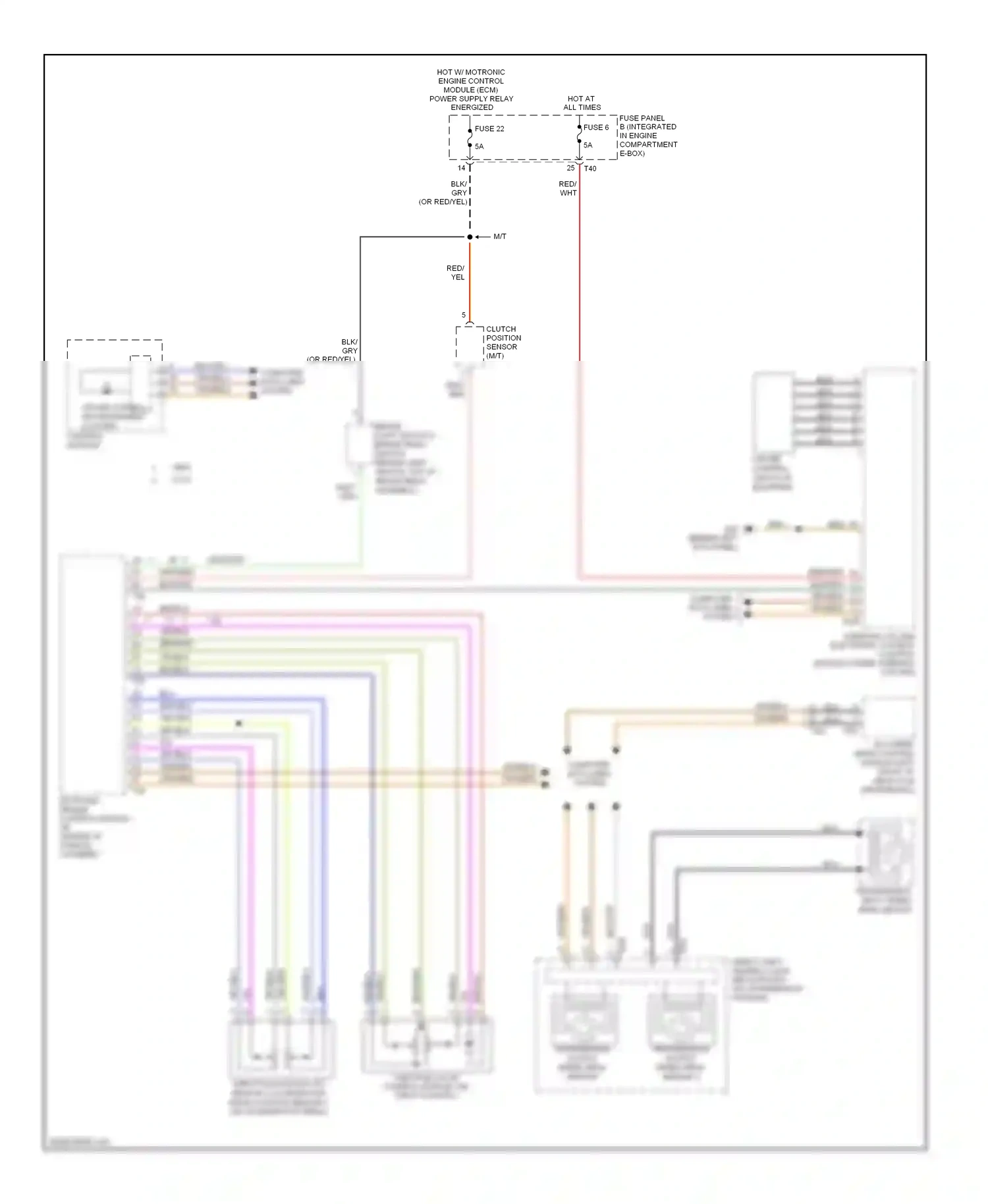 Wiring diagram org/blu for Audi A3 8P facelift 2 (2008-2013) (1 of 17)