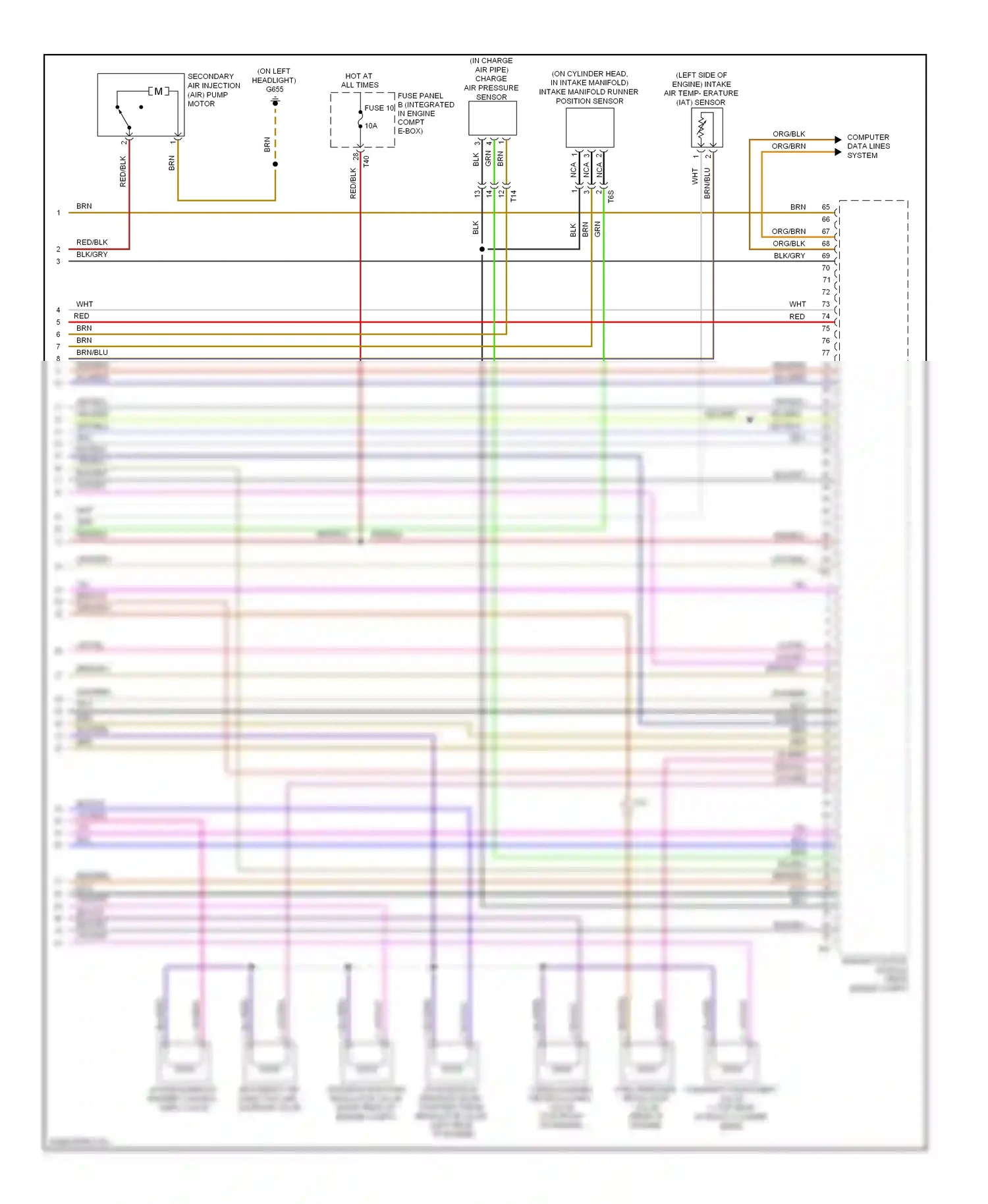 Wiring diagram org/brn for Audi A3 8P facelift 2 (2008-2013) (18 of 65)