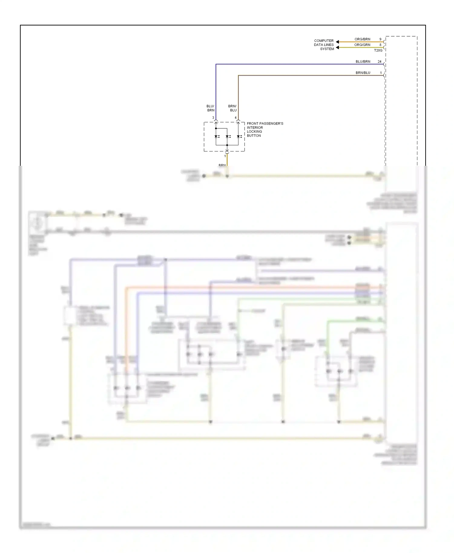 Wiring diagram org/grn for Audi A3 8P facelift 2 (2008-2013) (20 of 30)