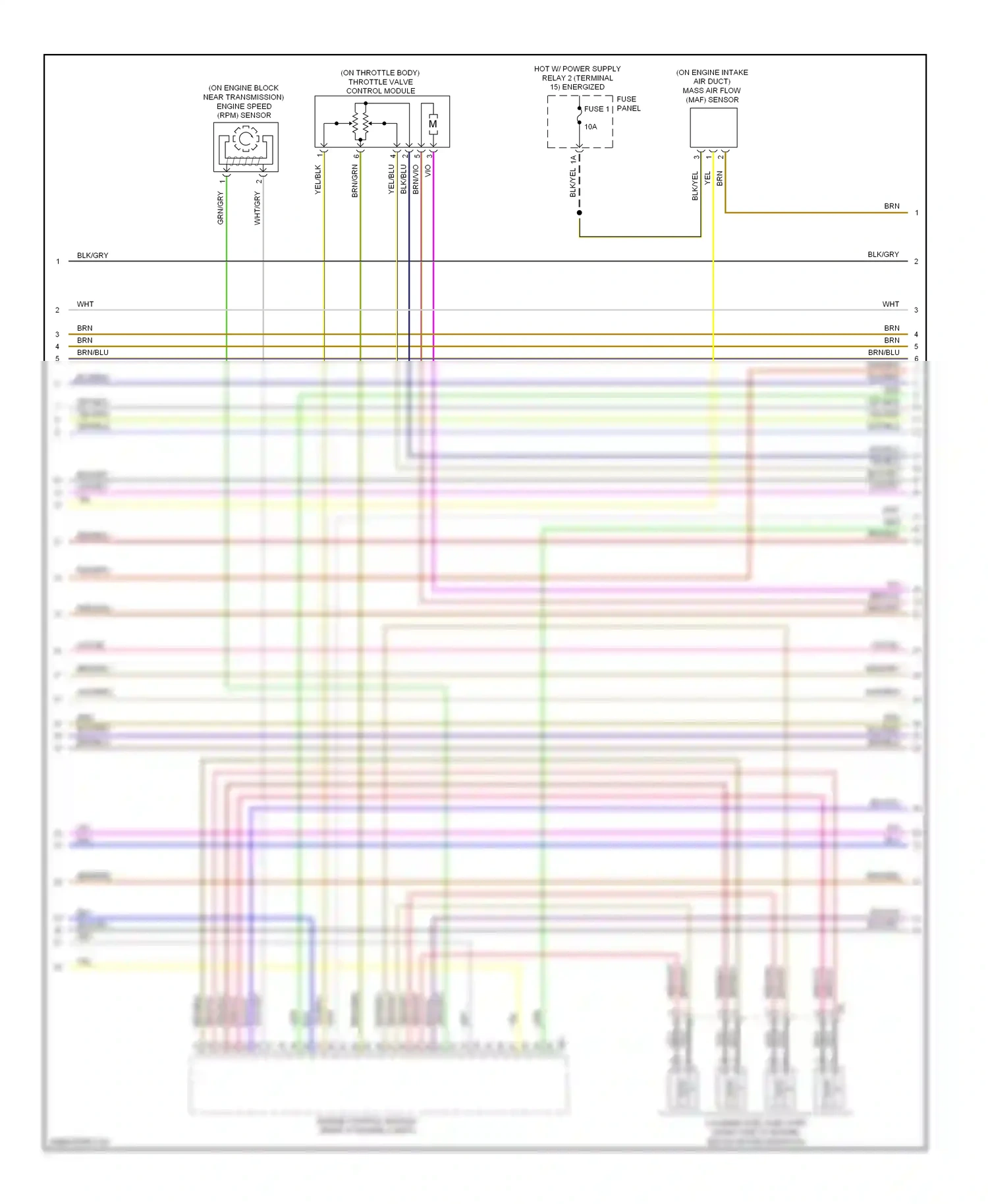 Wiring diagram red/vio for Audi A3 8P facelift 2 (2008-2013) (7 of 13)