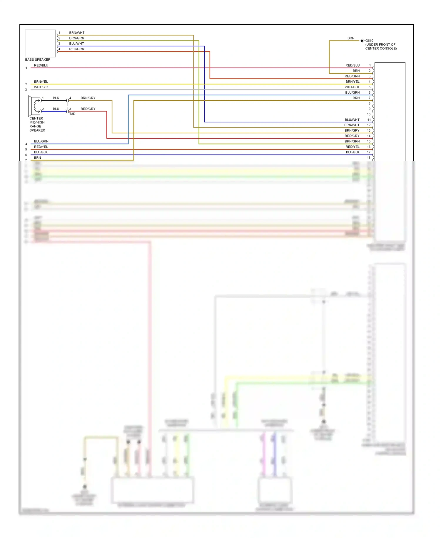 Wiring diagram w/ audi music interface for Audi A3 8P facelift 2 (2008-2013) (2 of 4)