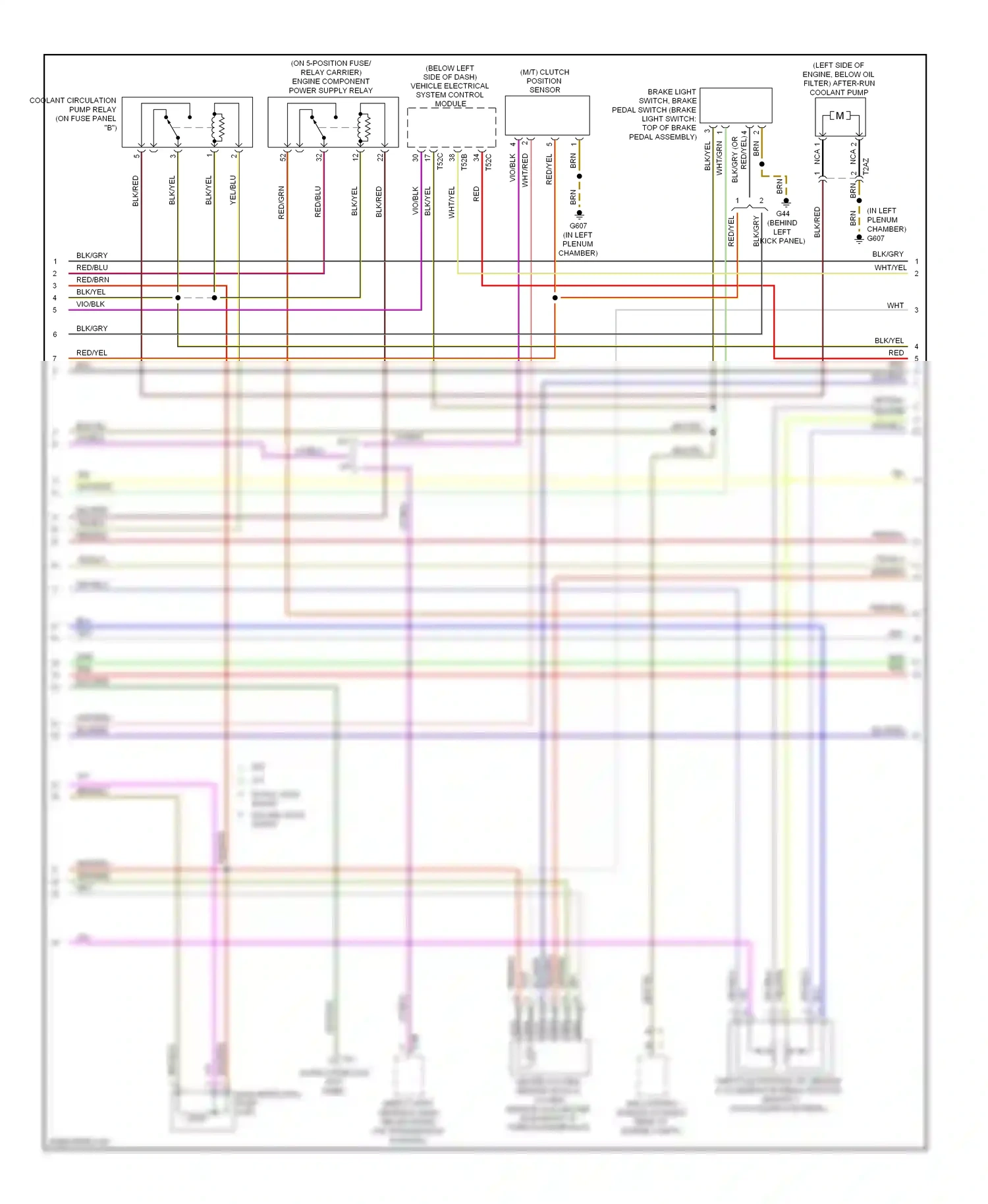 Wiring diagram wht/grn for Audi A3 8P facelift 2 (2008-2013) (6 of 10)