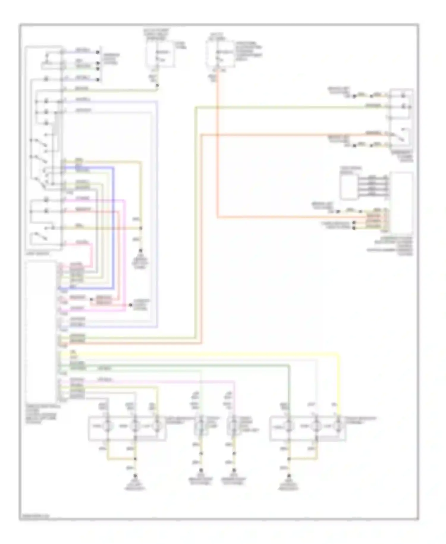 Wiring diagram blk for Audi A3 8P facelift (2004-2008) (23 of 67)