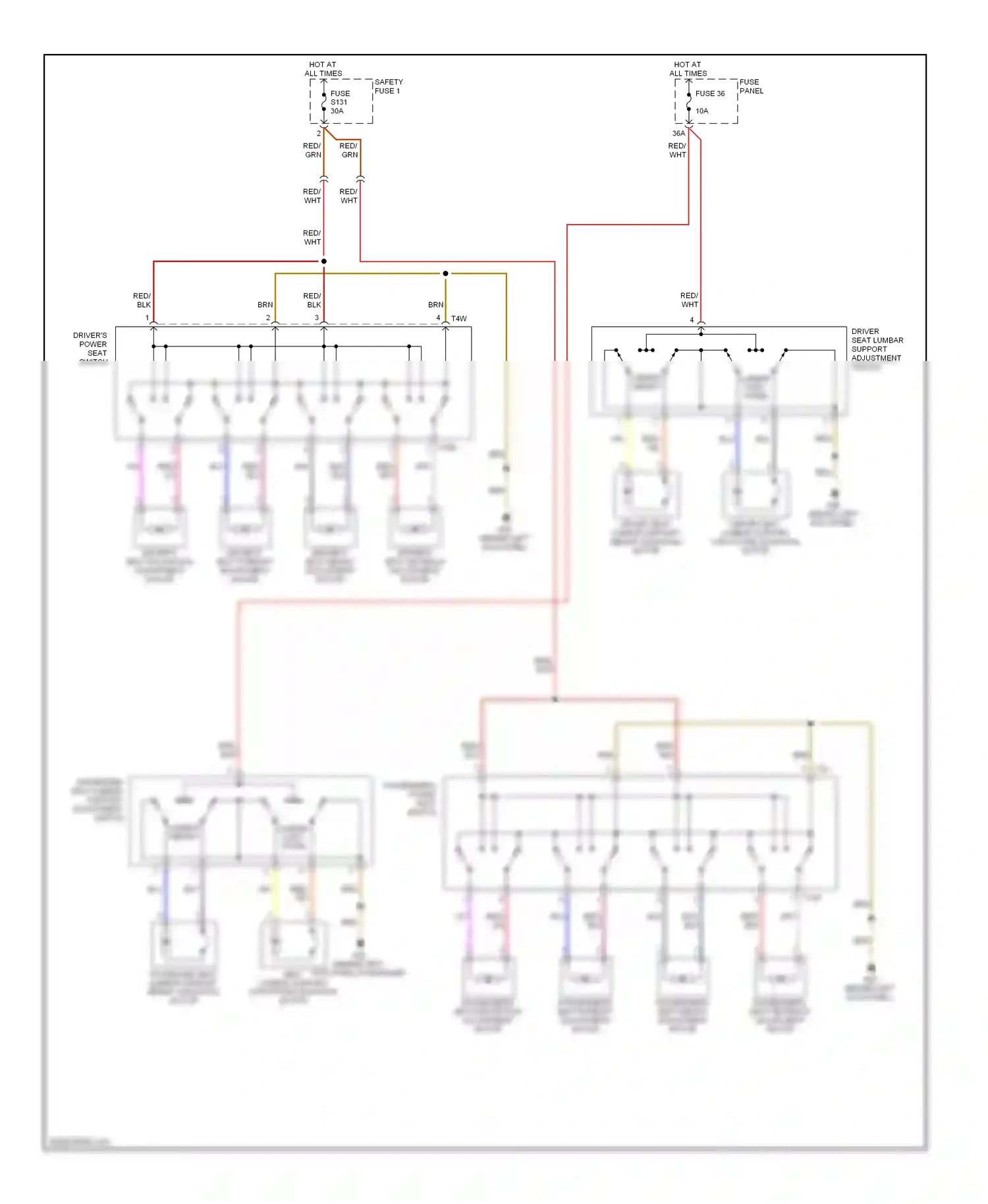 Audi A3 8P facelift (2004-2008) blu wiring diagram  (43 of 63)