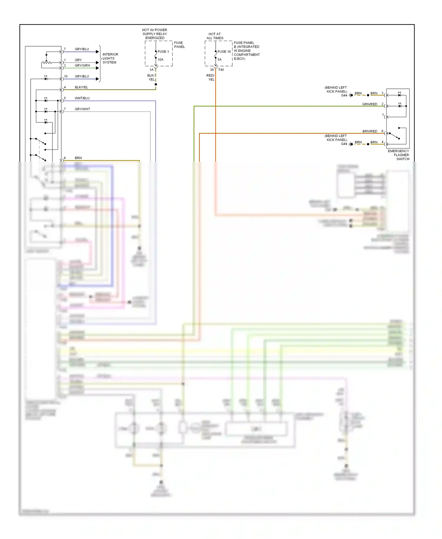 Wiring diagram wht for Audi A3 8P facelift (2004-2008) (15 of 59)