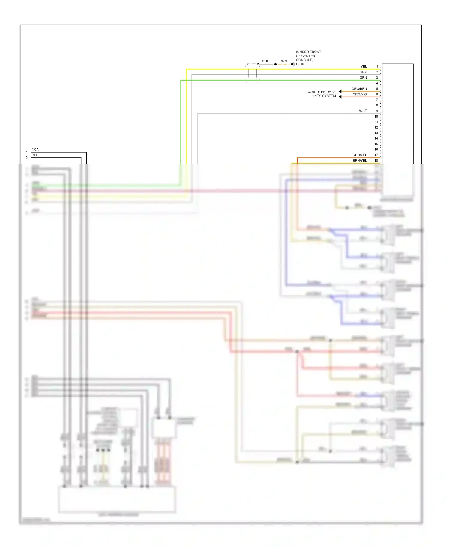 Wiring diagram wht for Audi A3 8P facelift (2004-2008) (43 of 59)