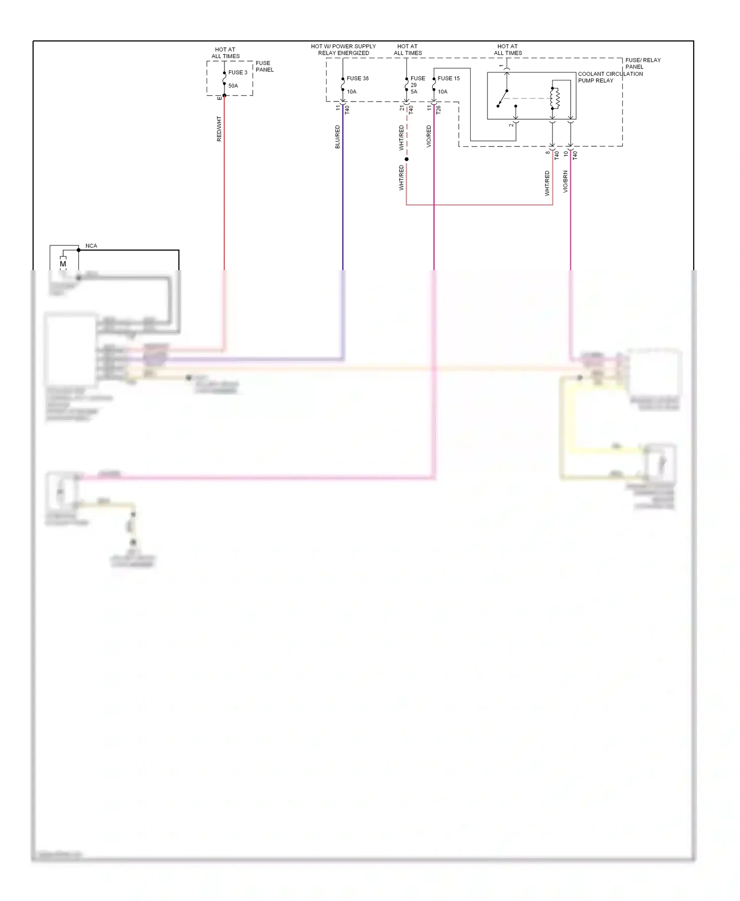 Audi A3 8P facelift (2004-2008) yel wiring diagram  (3 of 58)