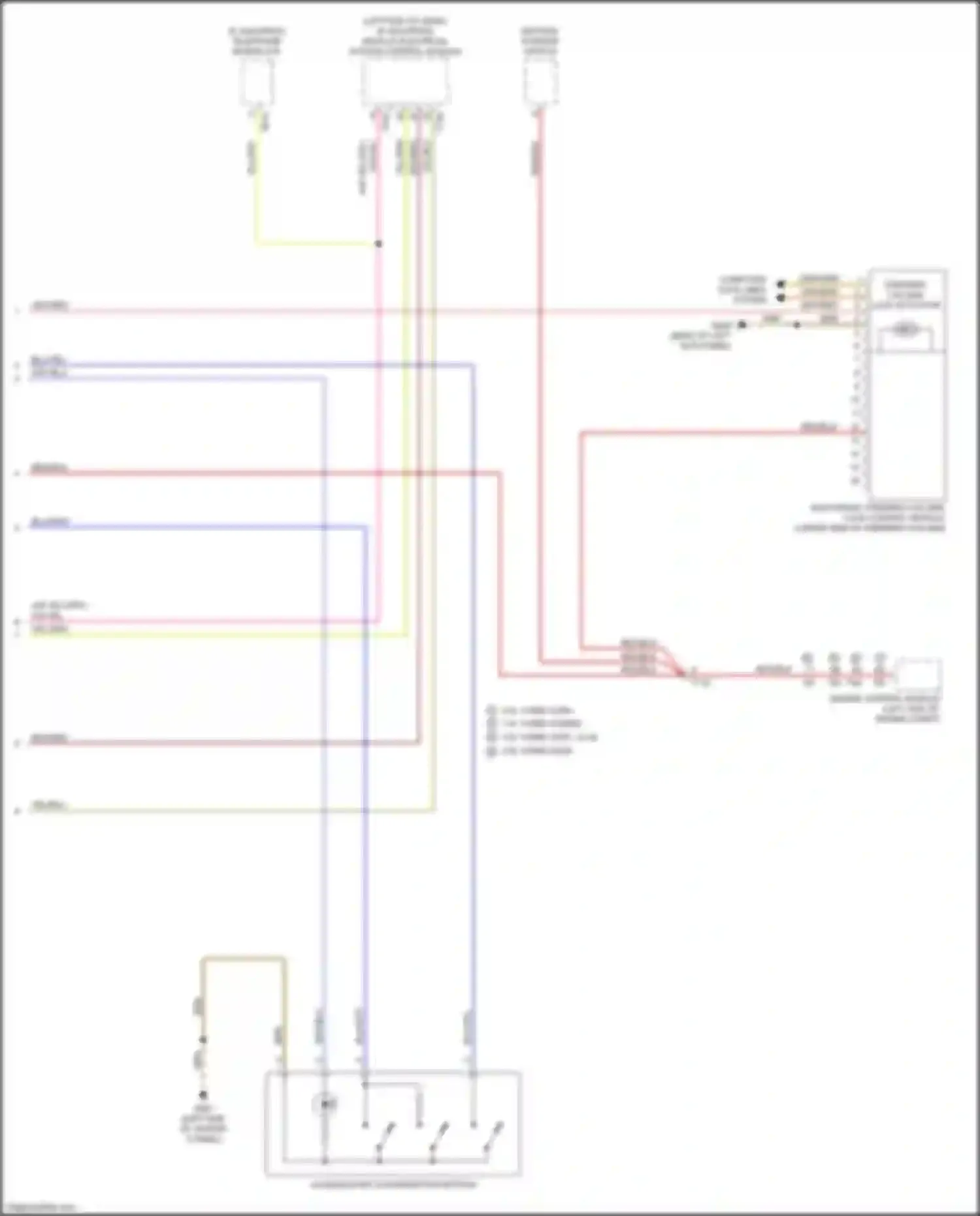 A3 Audi 8V facelift (2016-2020): Access/start circuit (2 of 2)