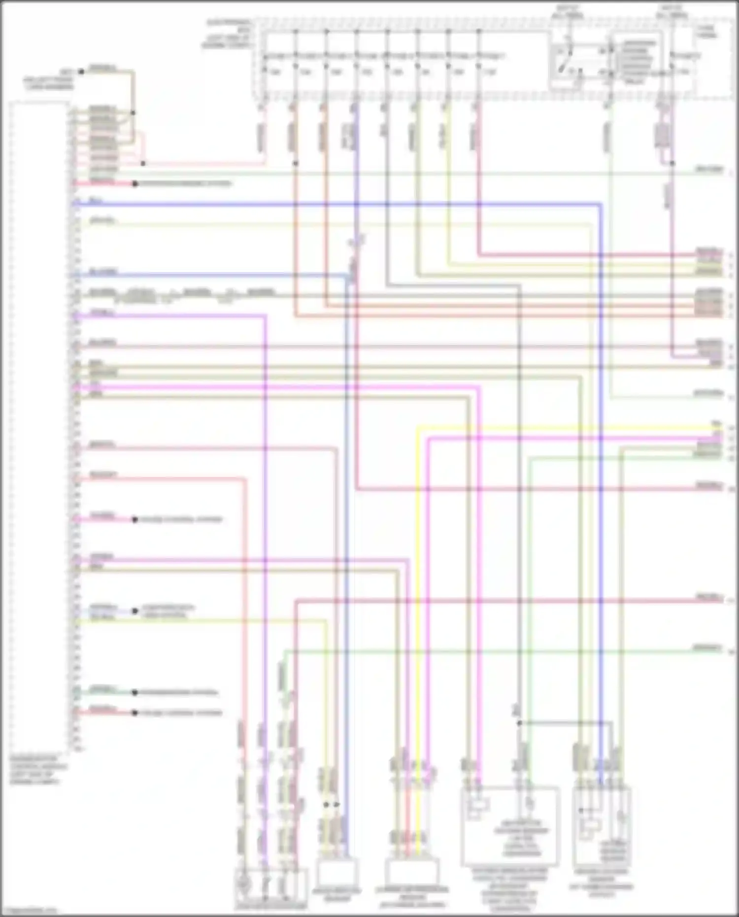 A3 Audi 8V facelift (2016-2020): Wiring diagram engine performance 2.0l turbo (1 of 7)