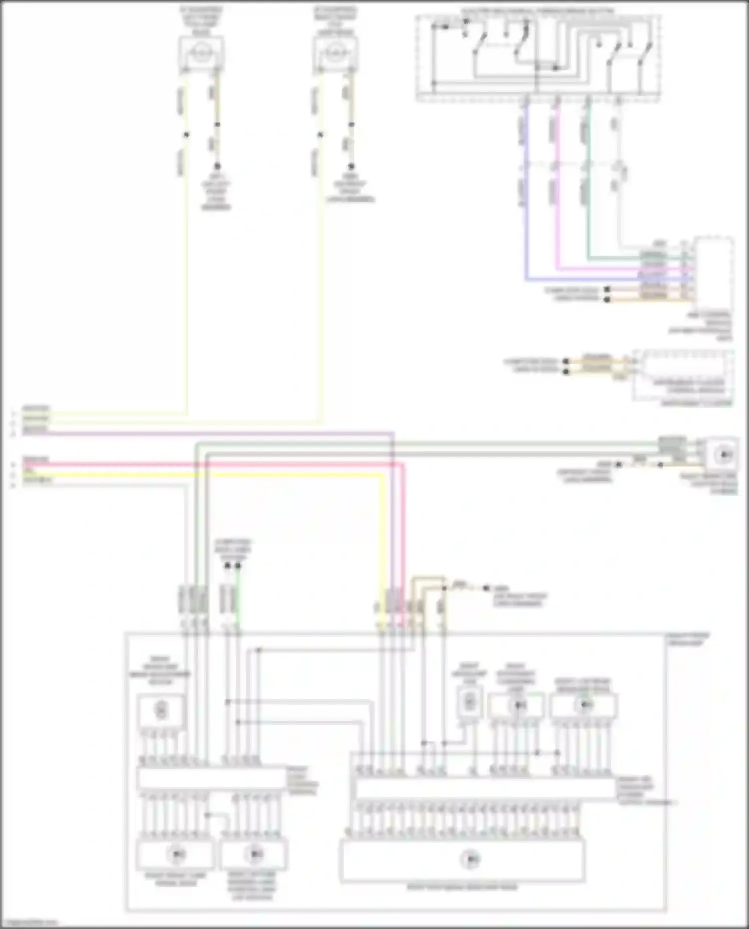 A3 Audi 8V facelift (2016-2020): Headlights circuit, w/ led & matrix beam (2 of 2)
