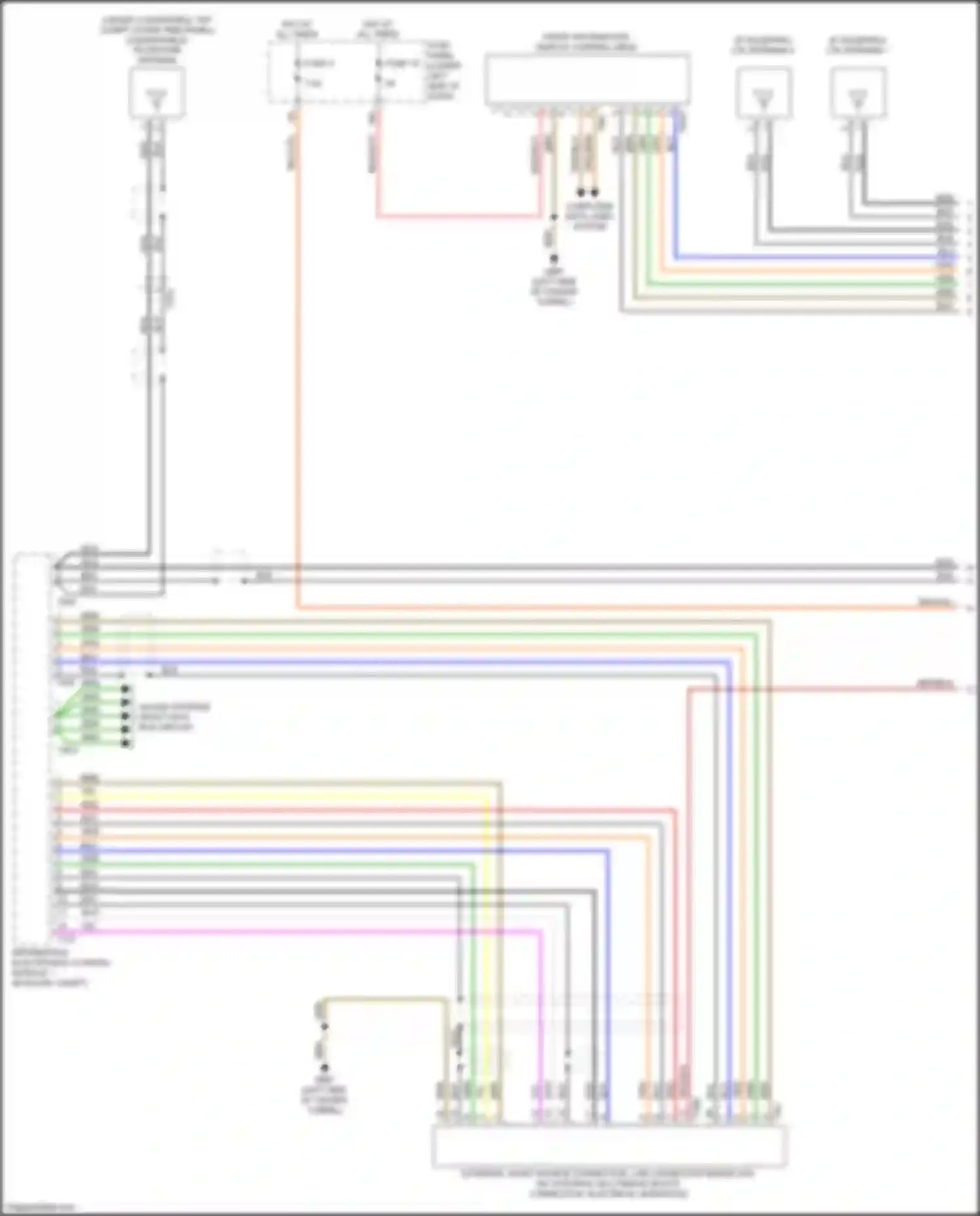 A3 Audi 8V facelift (2016-2020): Navigation circuit, w/ amplifier (1 of 5)