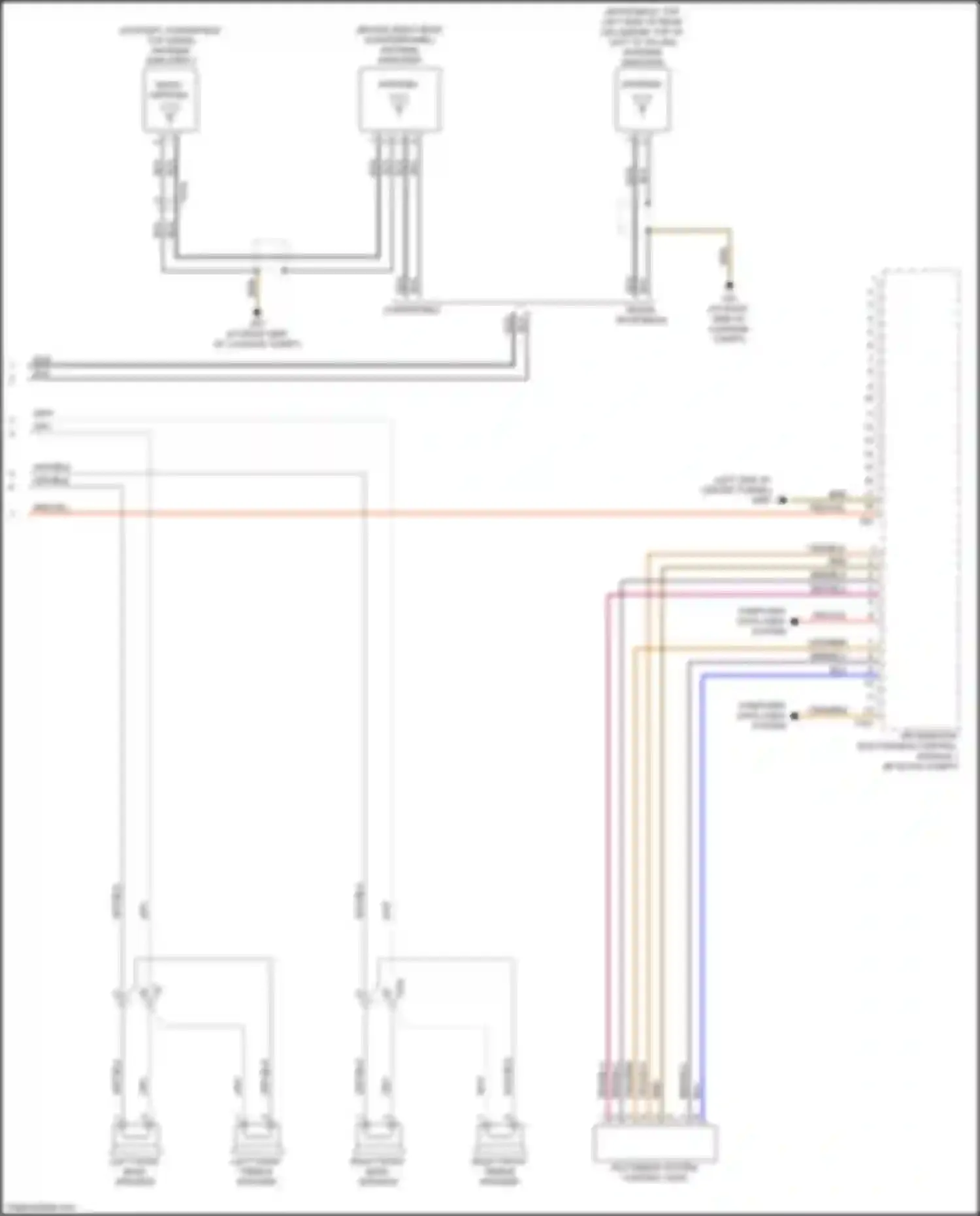 A3 Audi 8V facelift (2016-2020): Radio circuit, w/ basic (2 of 2)