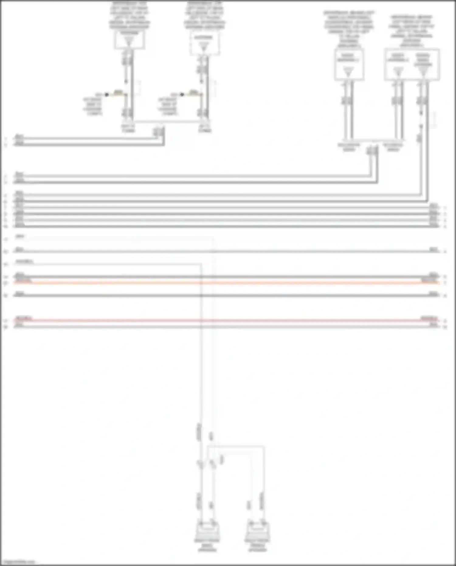 A3 Audi 8V facelift (2016-2020): Radio circuit, w/ navigation w/o amplifier (3 of 5)