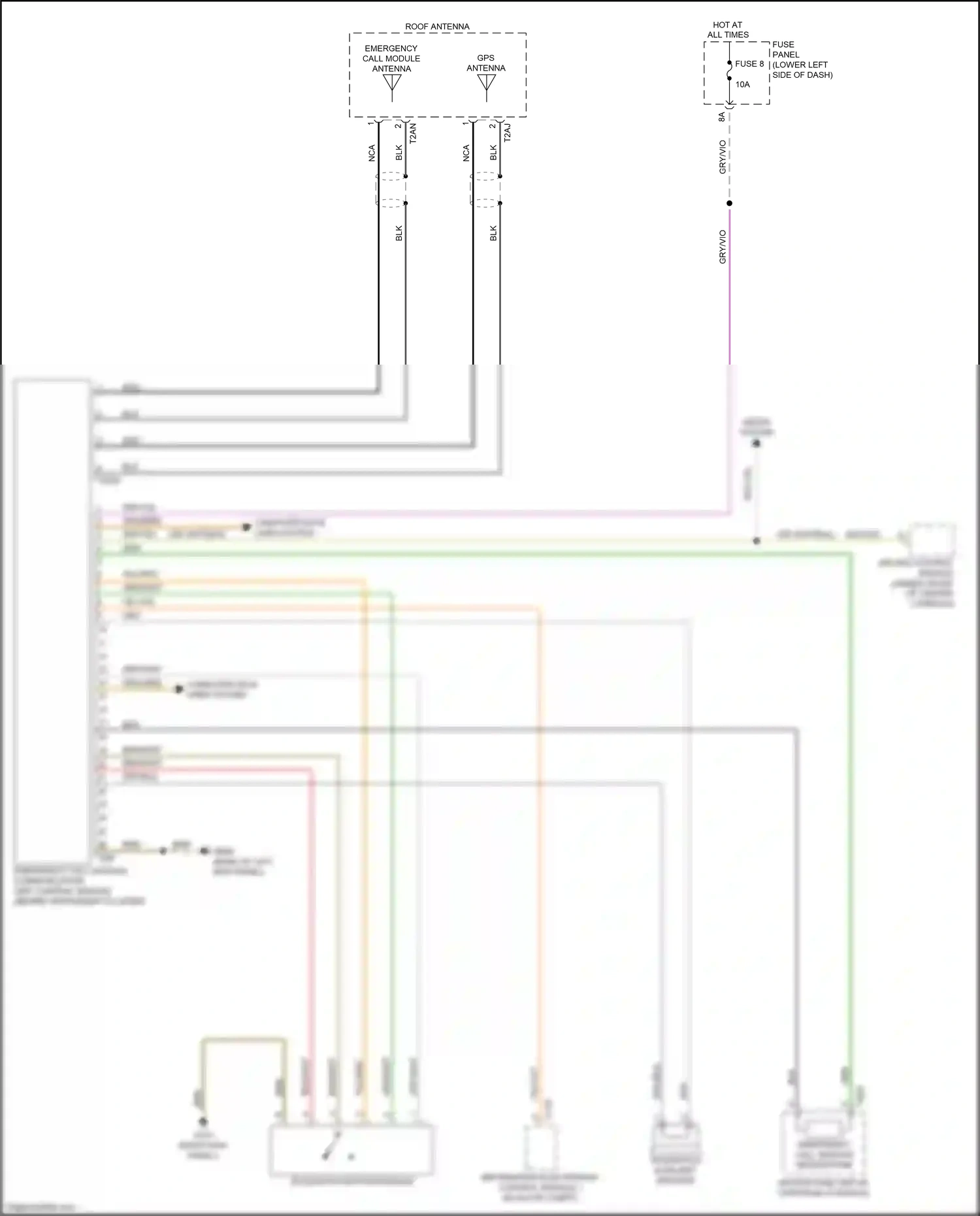 Wiring diagram computer data lines system for Audi A3 8V facelift (2016-2020) (41 of 100)