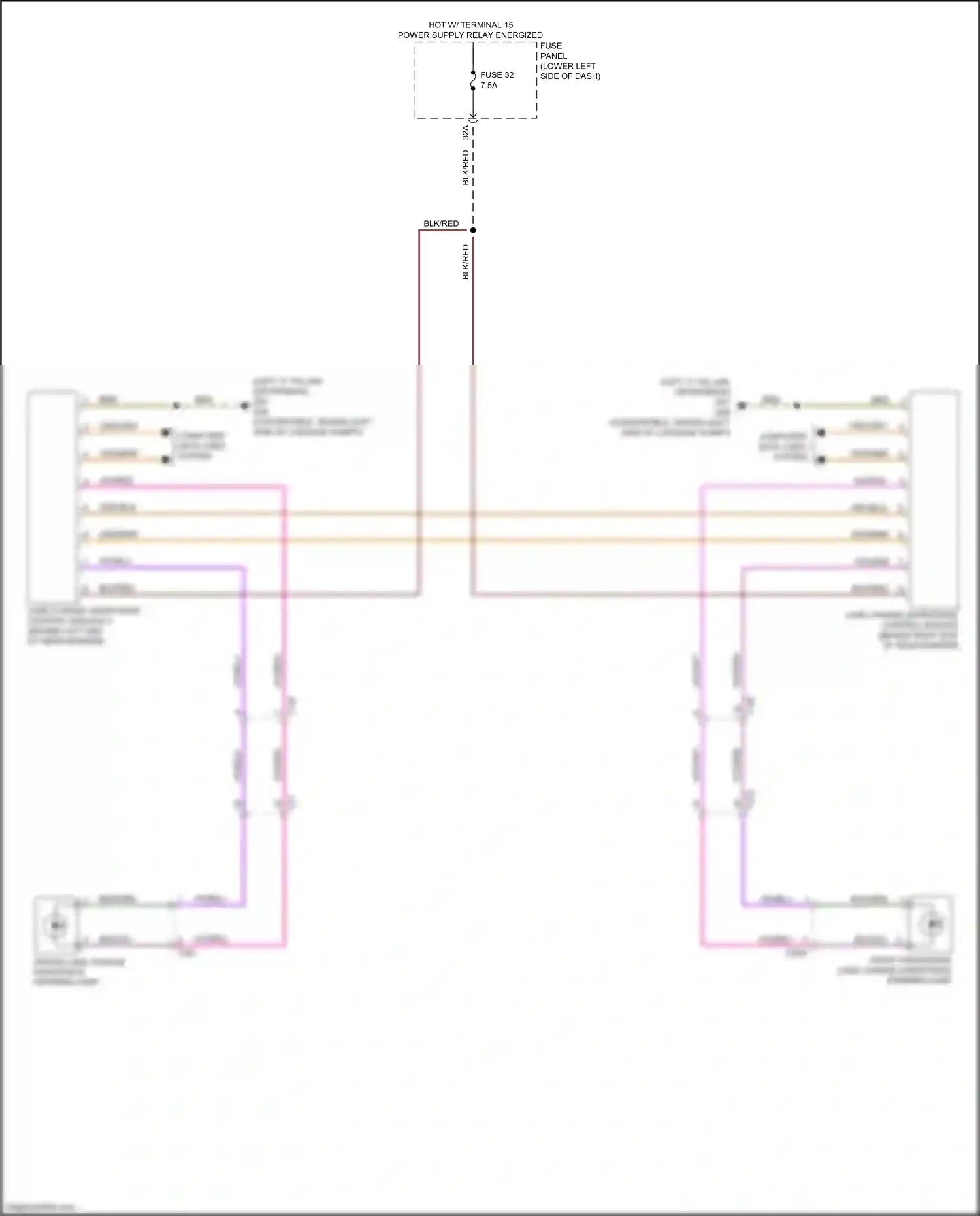 Wiring diagram fuse panel c for Audi A3 8V facelift (2016-2020) (41 of 88)