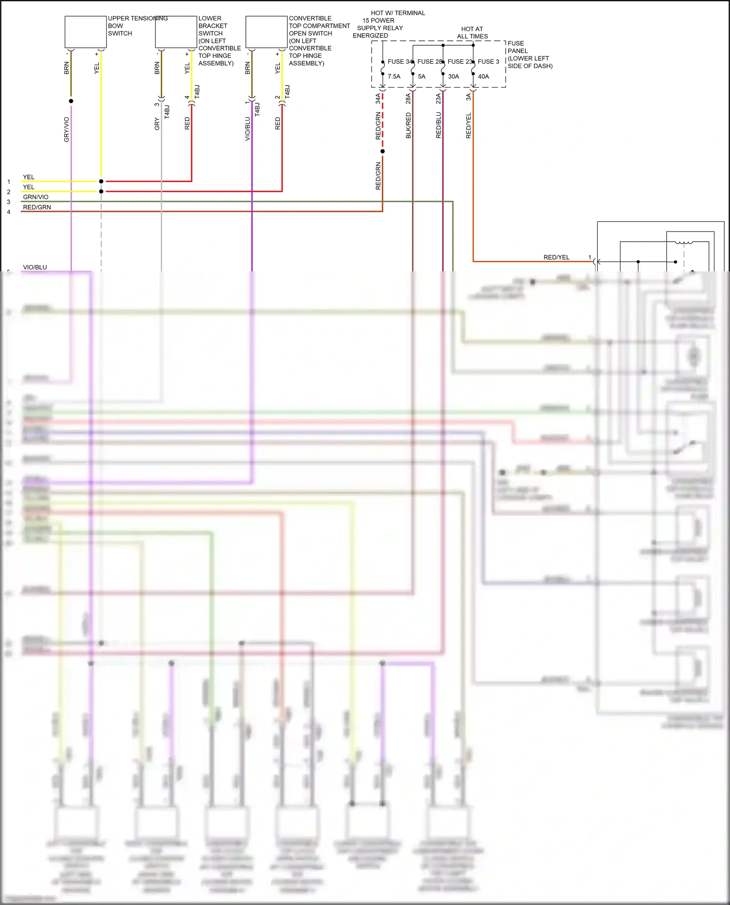Wiring diagram grn/wht for Audi A3 8V facelift (2016-2020) (12 of 26)