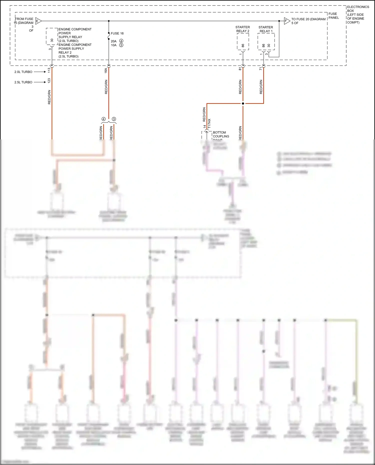 Wiring diagram rain/light recognition sensor, humidity sensor for Audi A3 8V facelift (2016-2020) (7 of 7)
