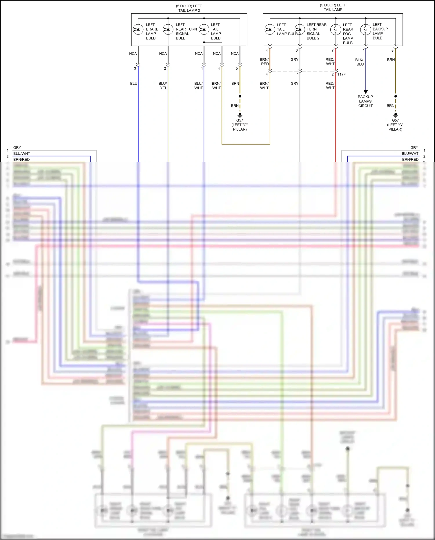 Wiring diagram red/grn for Audi A3 8V facelift (2016-2020) (36 of 46)
