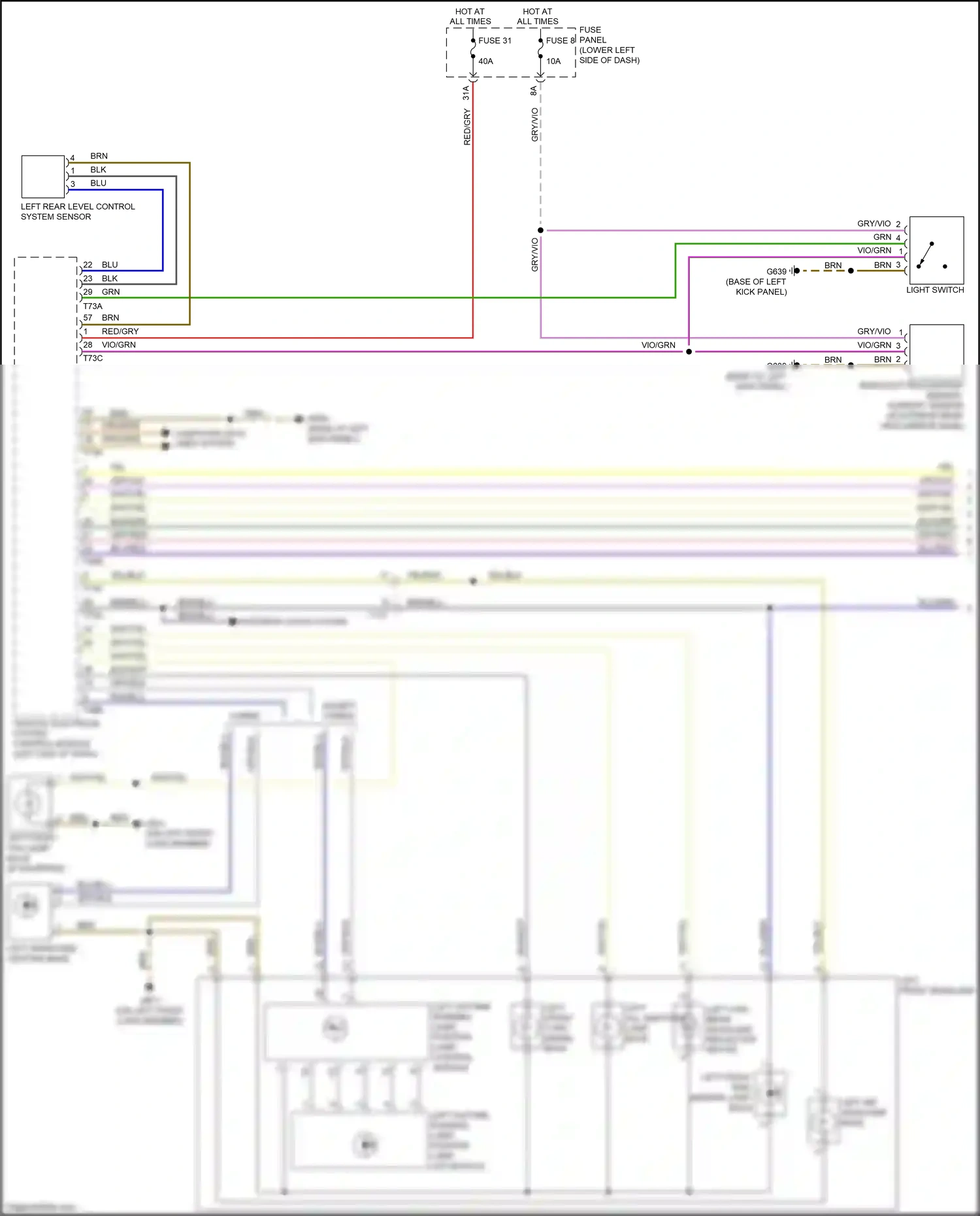 Wiring diagram red/gry for Audi A3 8V facelift (2016-2020) (13 of 24)