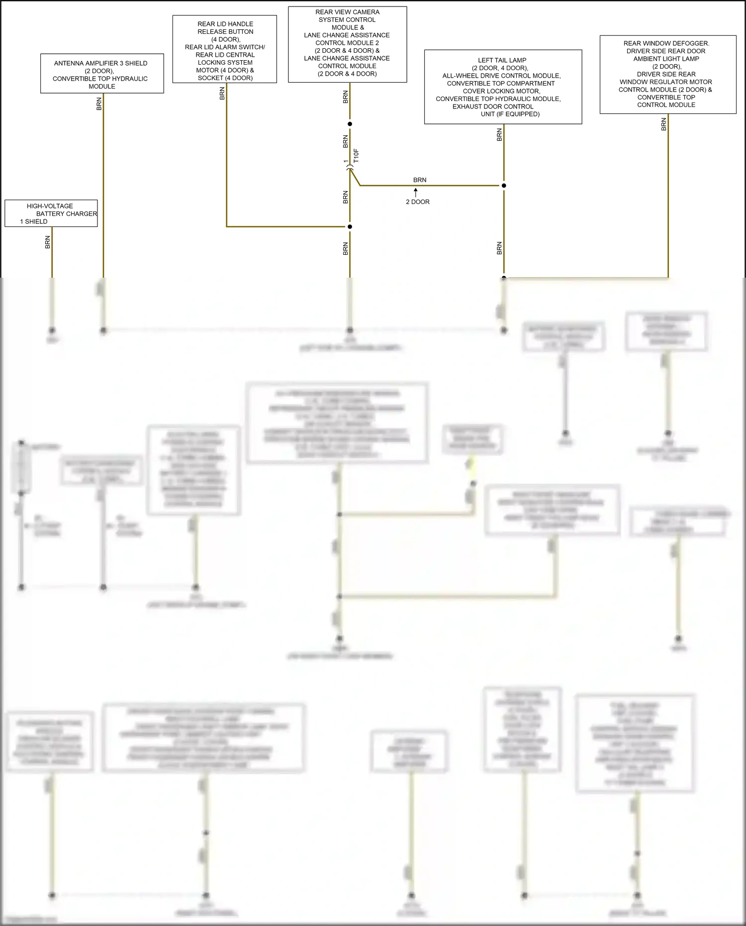 Wiring diagram w/ start/stop system for Audi A3 8V facelift (2016-2020) (3 of 3)