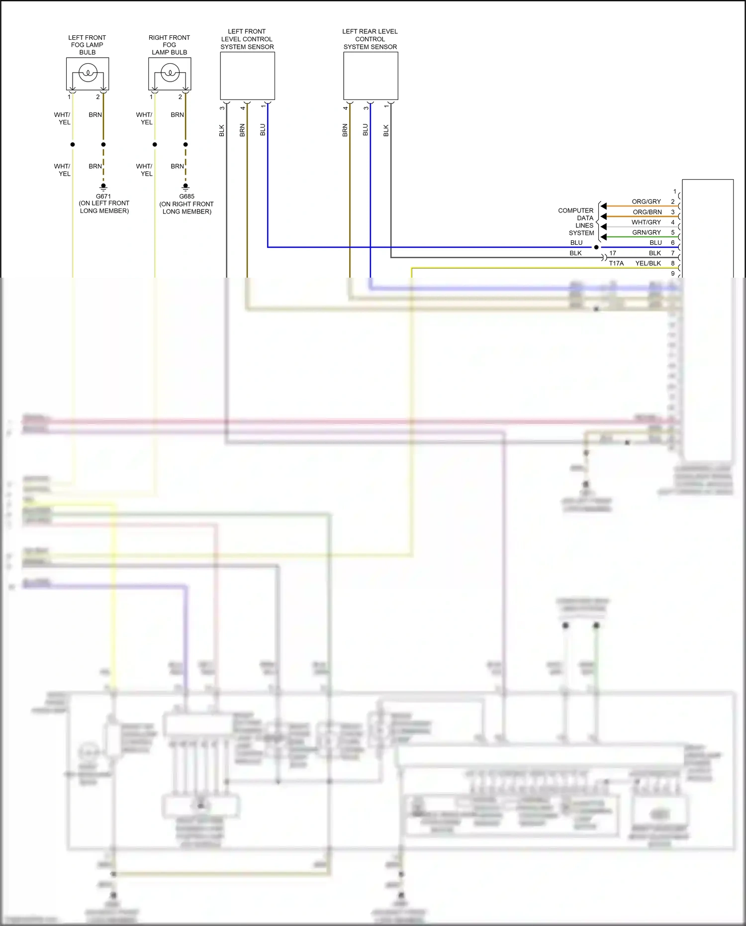 Wiring diagram yel for Audi A3 8V facelift (2016-2020) (43 of 67)
