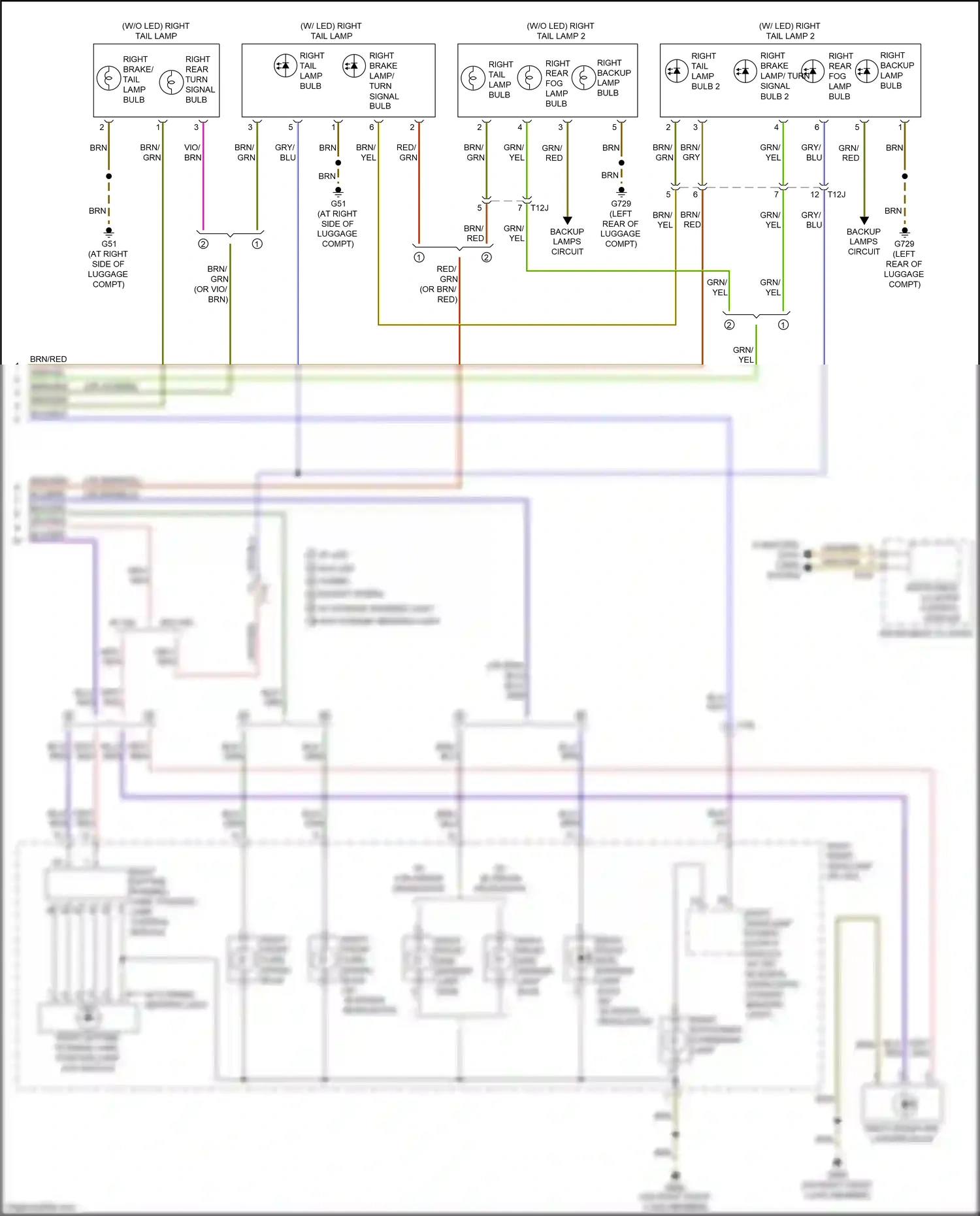 Wiring diagram yel for Audi A3 8V facelift (2016-2020) (55 of 67)