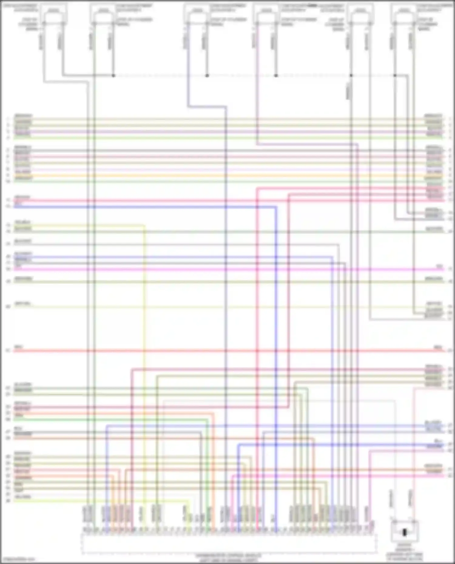 A3 Audi 8Y (2020-2024): Wiring diagram engine performance 2.0l turbo (7 of 10)