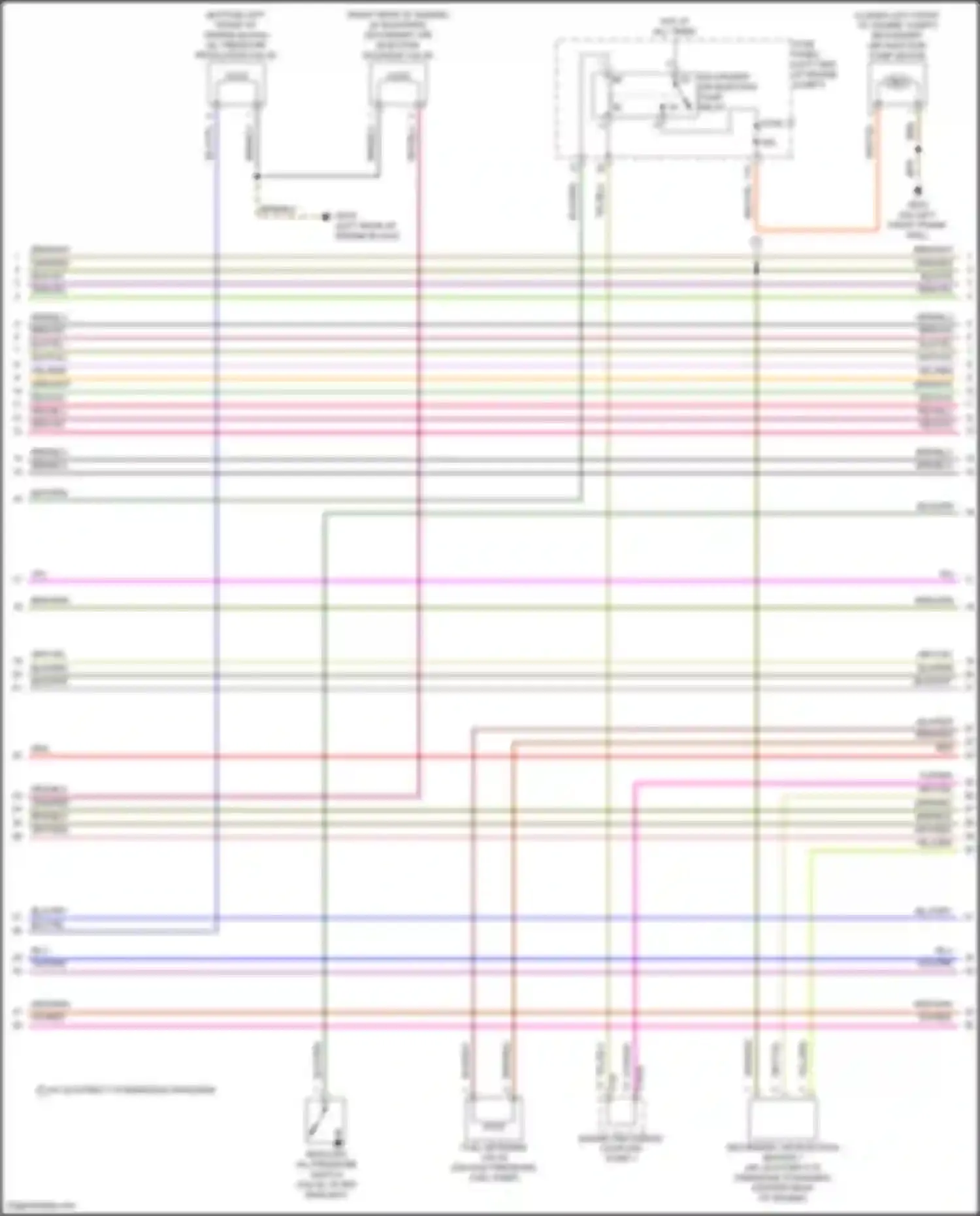 A3 Audi 8Y (2020-2024): Wiring diagram engine performance 2.0l turbo (8 of 10)