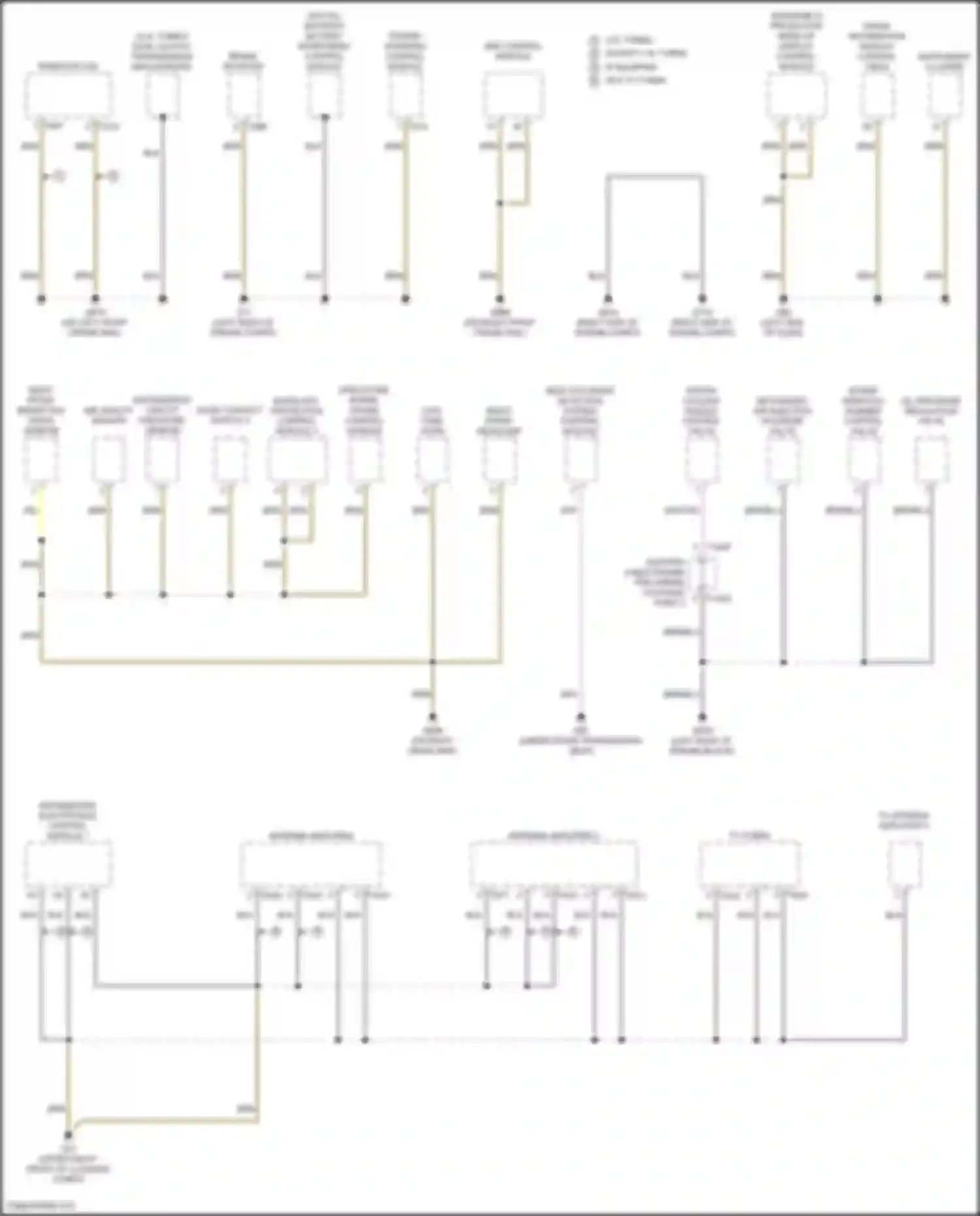 A3 Audi 8Y (2020-2024): Ground distribution circuit (6 of 7)