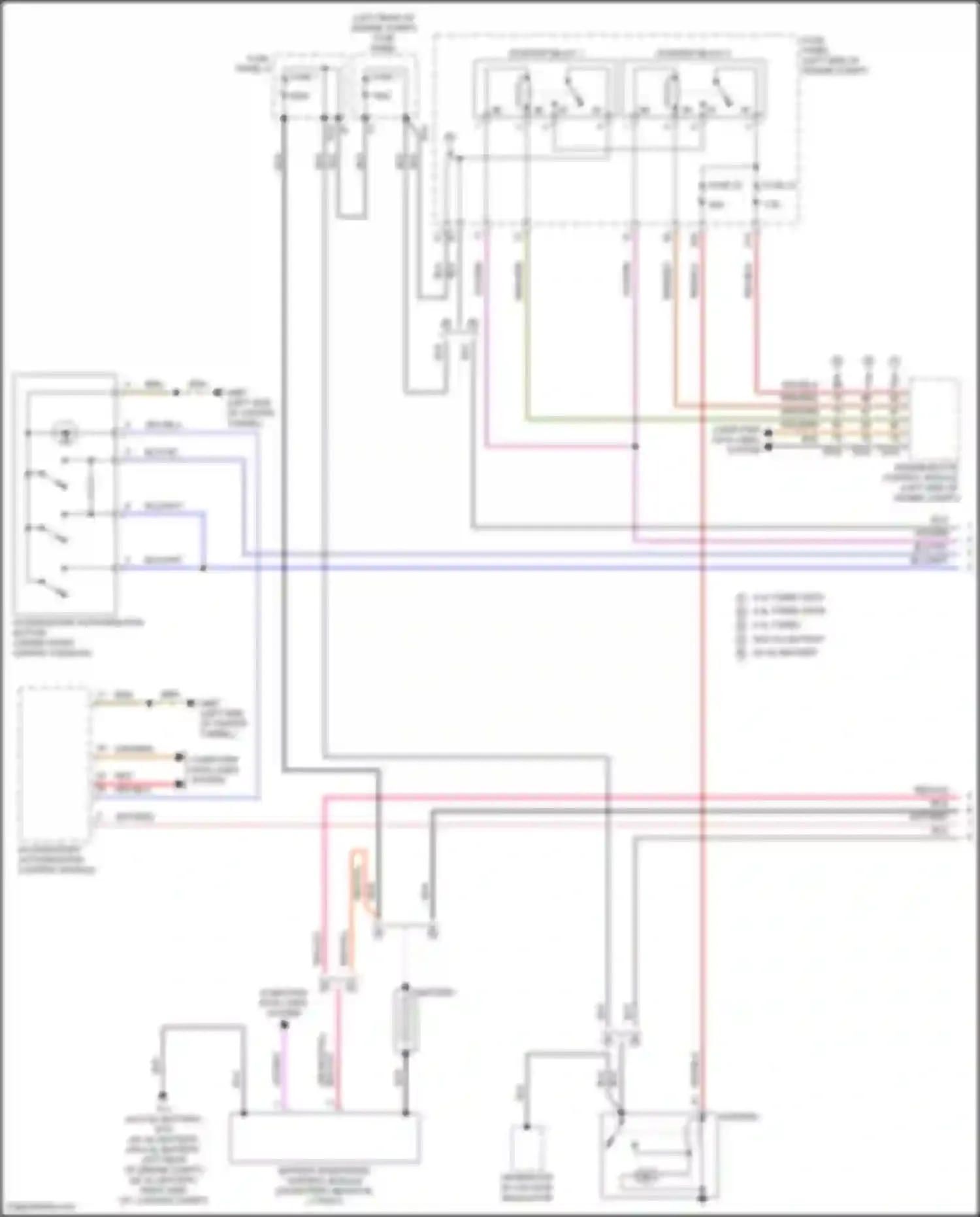 A3 Audi 8Y (2020-2024): Starting circuit (1 of 2)