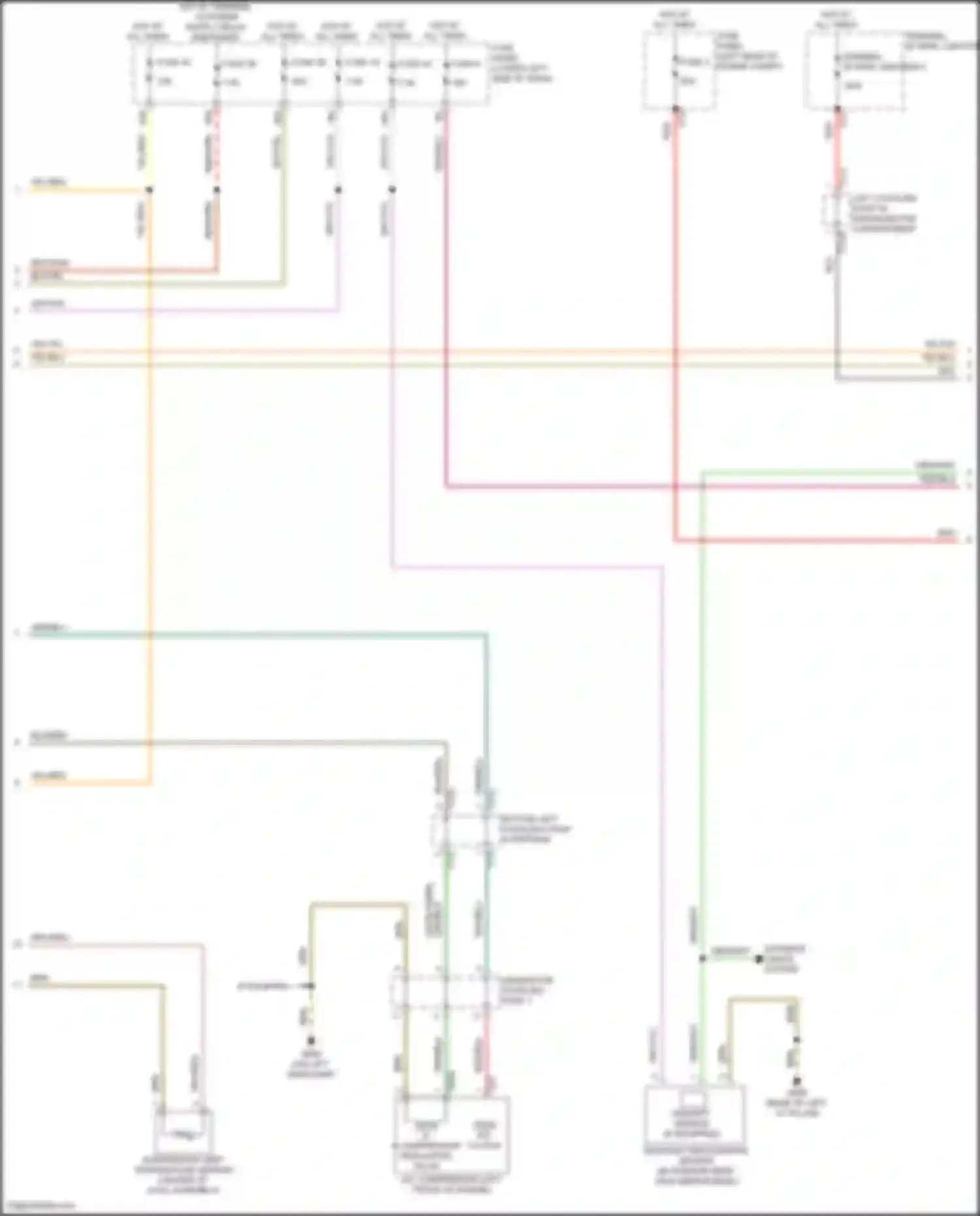 Wiring diagram a/c compressor regulator valve for Audi A3 8Y (2020-2024) (2 of 2)