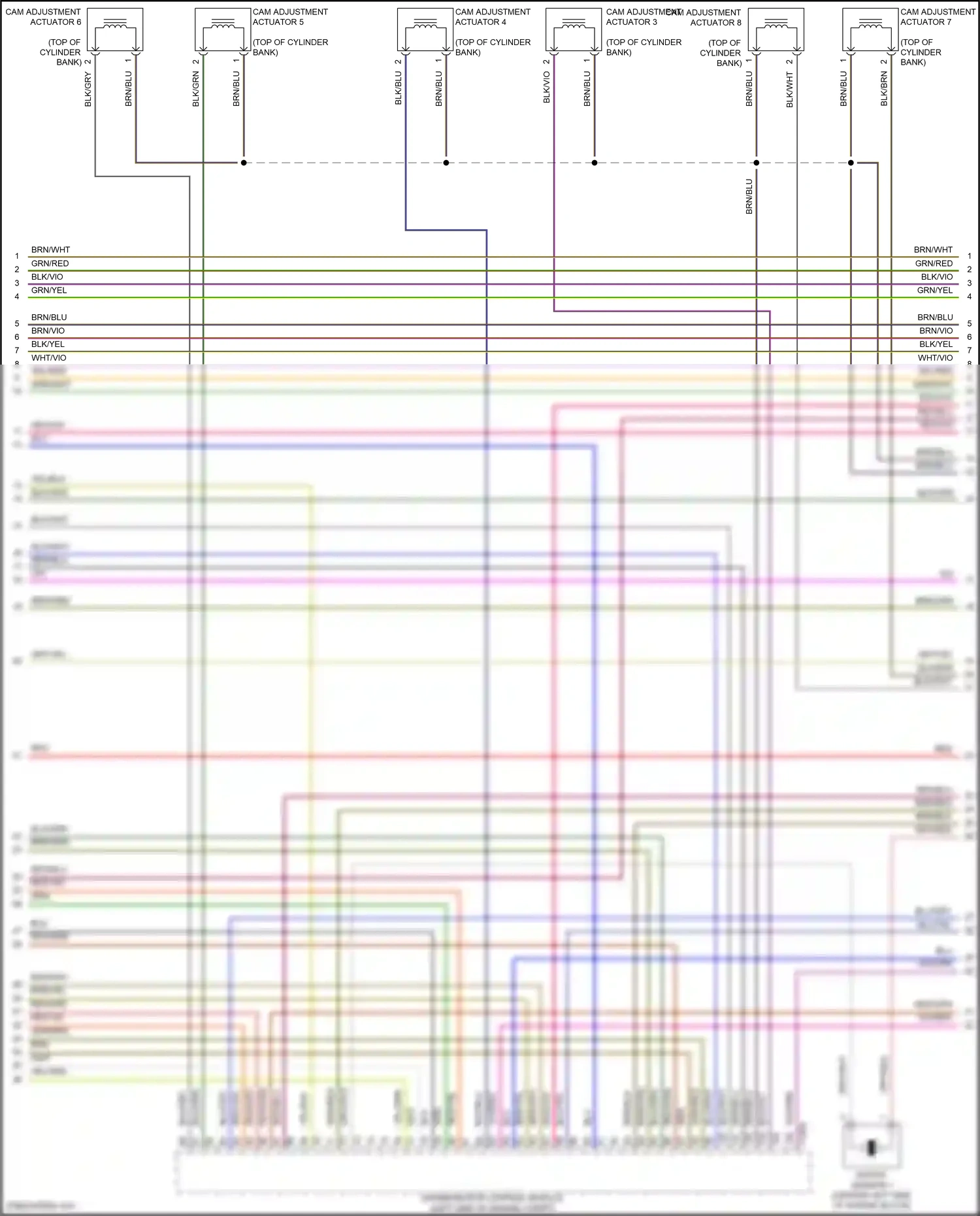 Audi A3 8Y (2020-2024) blk/vio wiring diagram  (17 of 20)