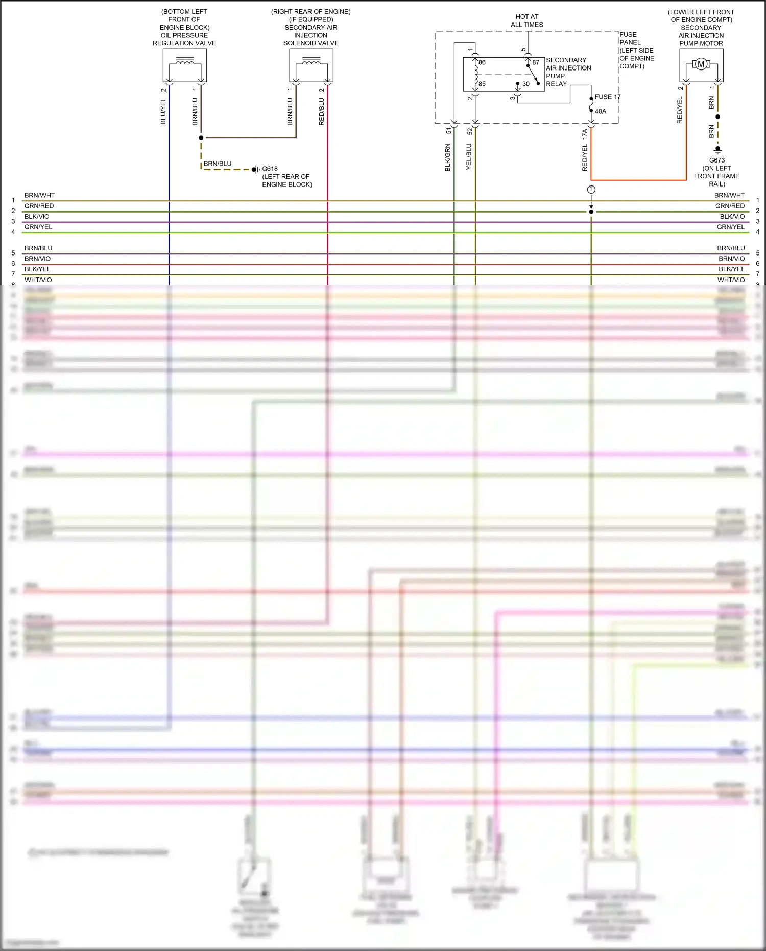 Audi A3 8Y (2020-2024) blu/gry wiring diagram  (17 of 17)