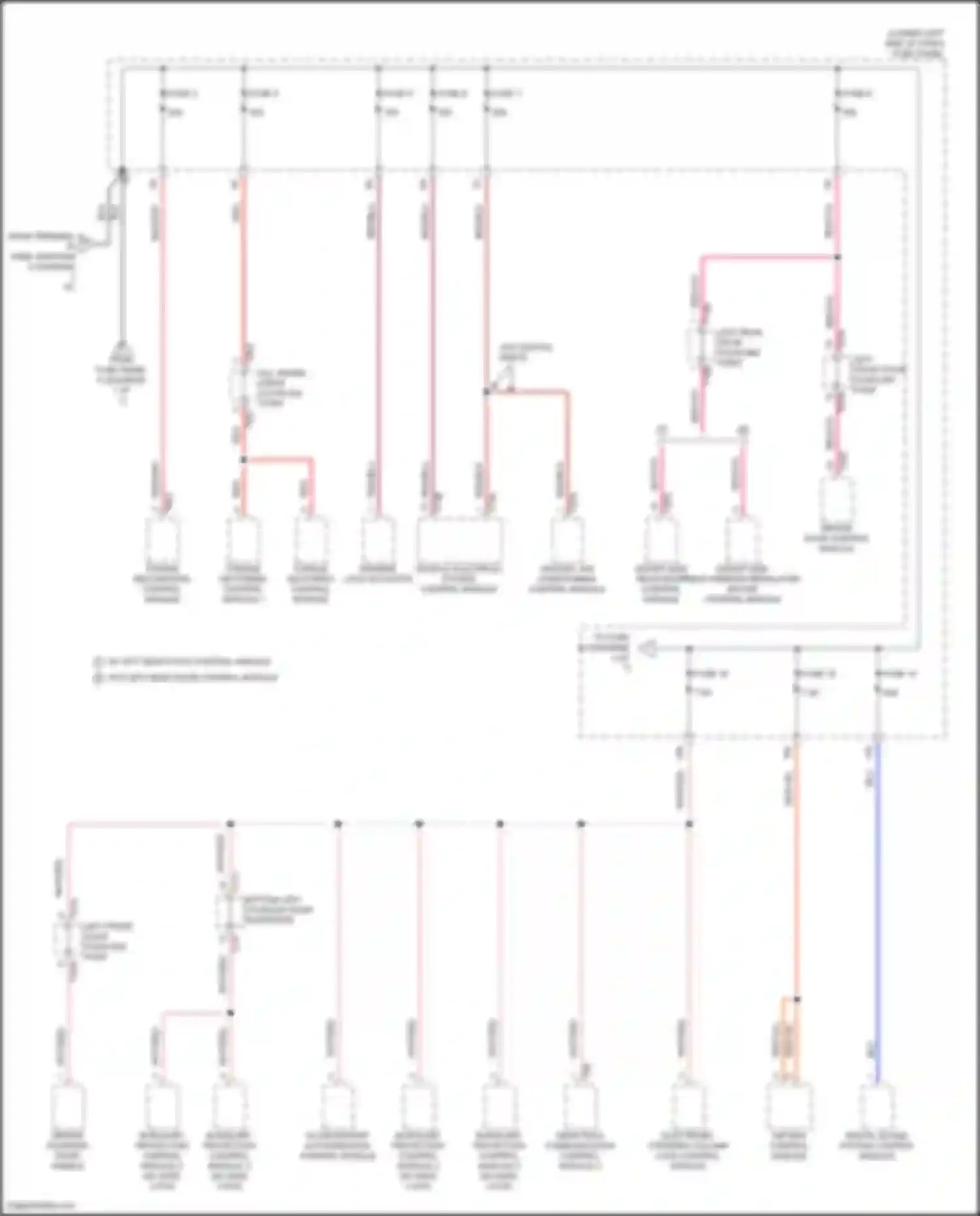 Wiring diagram burglary protection control module 4 for Audi A3 8Y (2020-2024) (4 of 4)